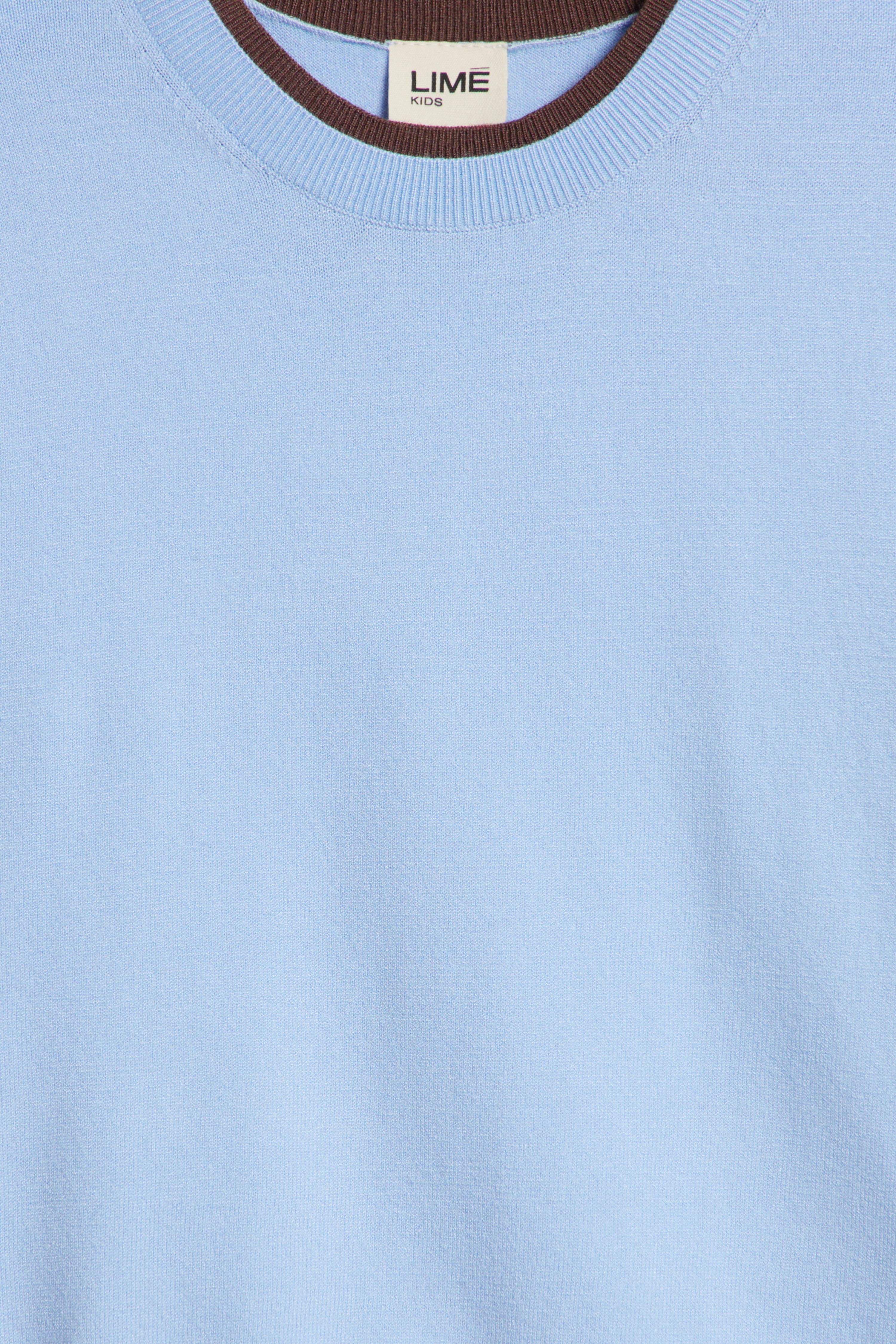 CONTRAST-TRIM VISCOSE-BLEND SWEATER - Image 3