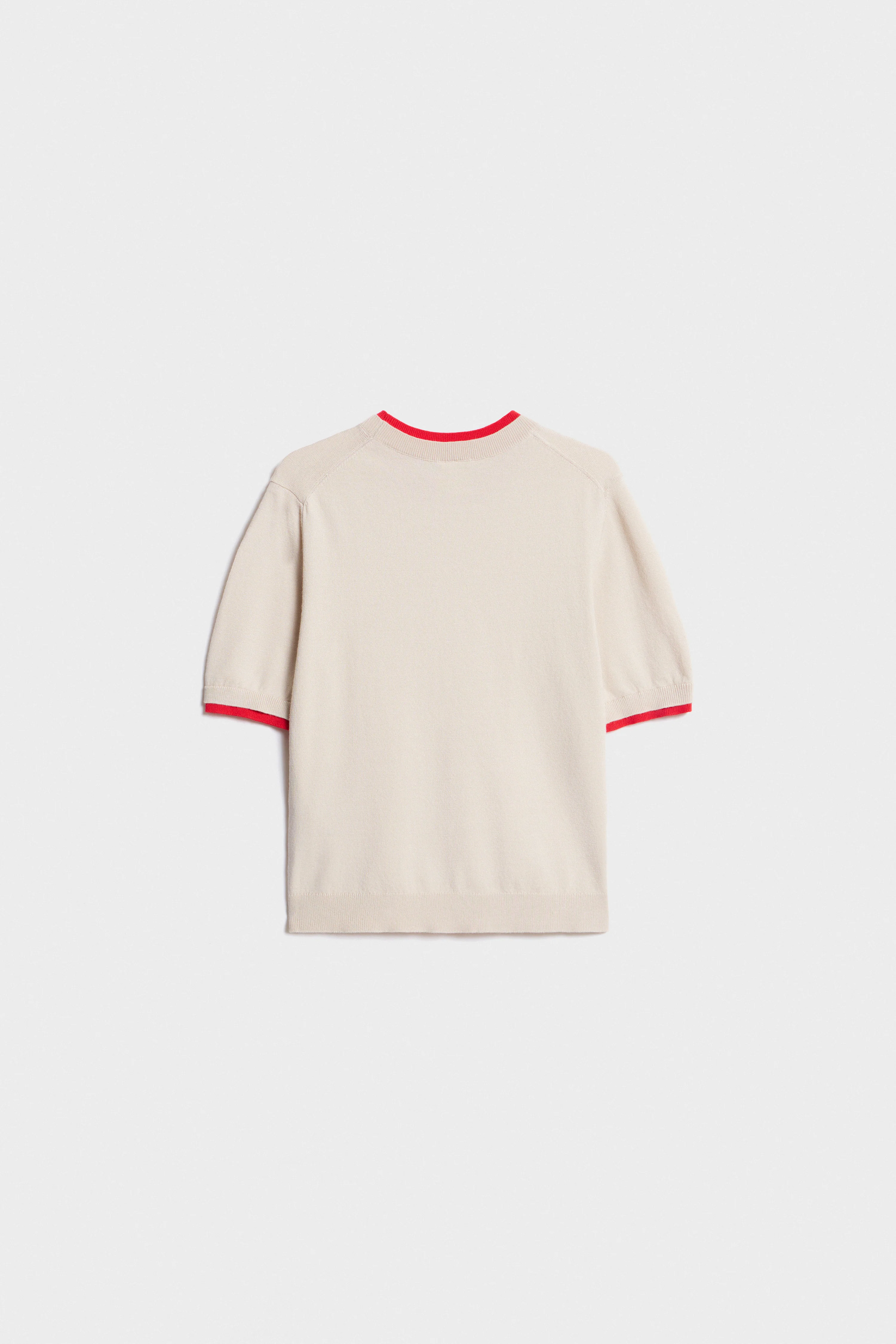 CONTRAST-TRIM VISCOSE-BLEND SWEATER - Image 4
