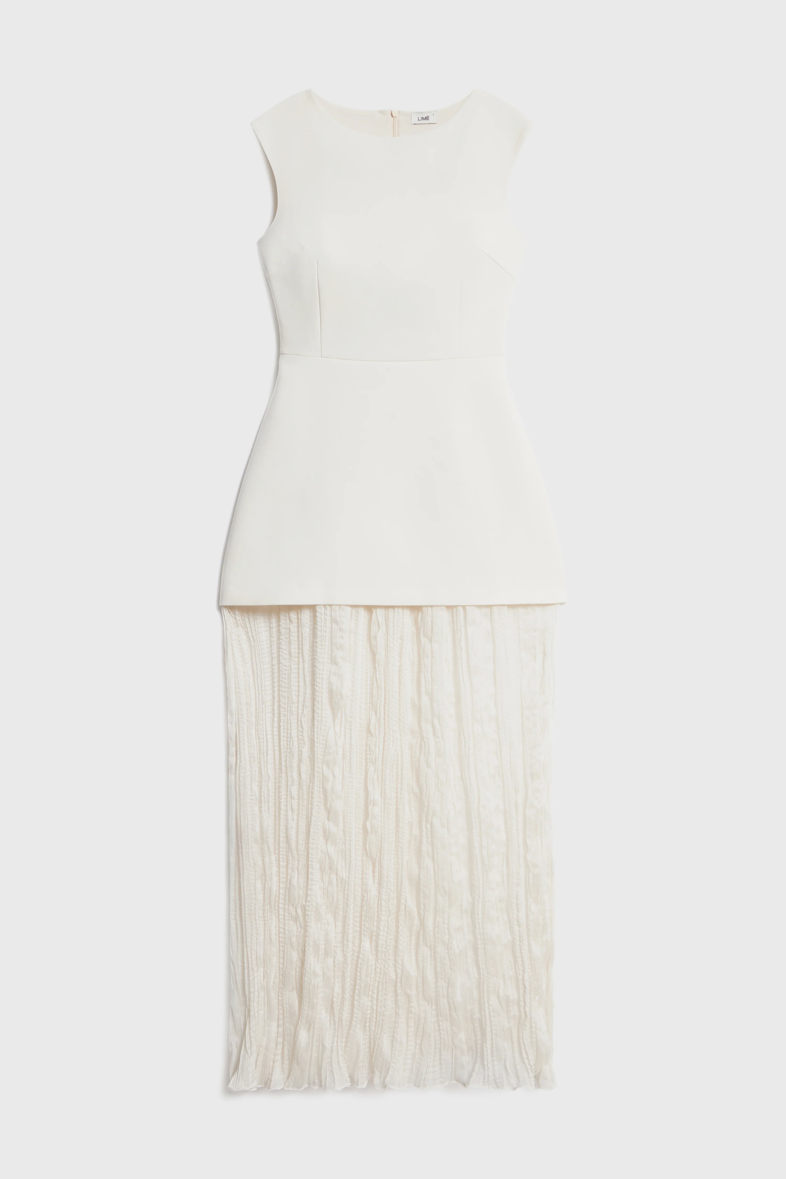 CONTRASTING MAXI DRESS - Image 6