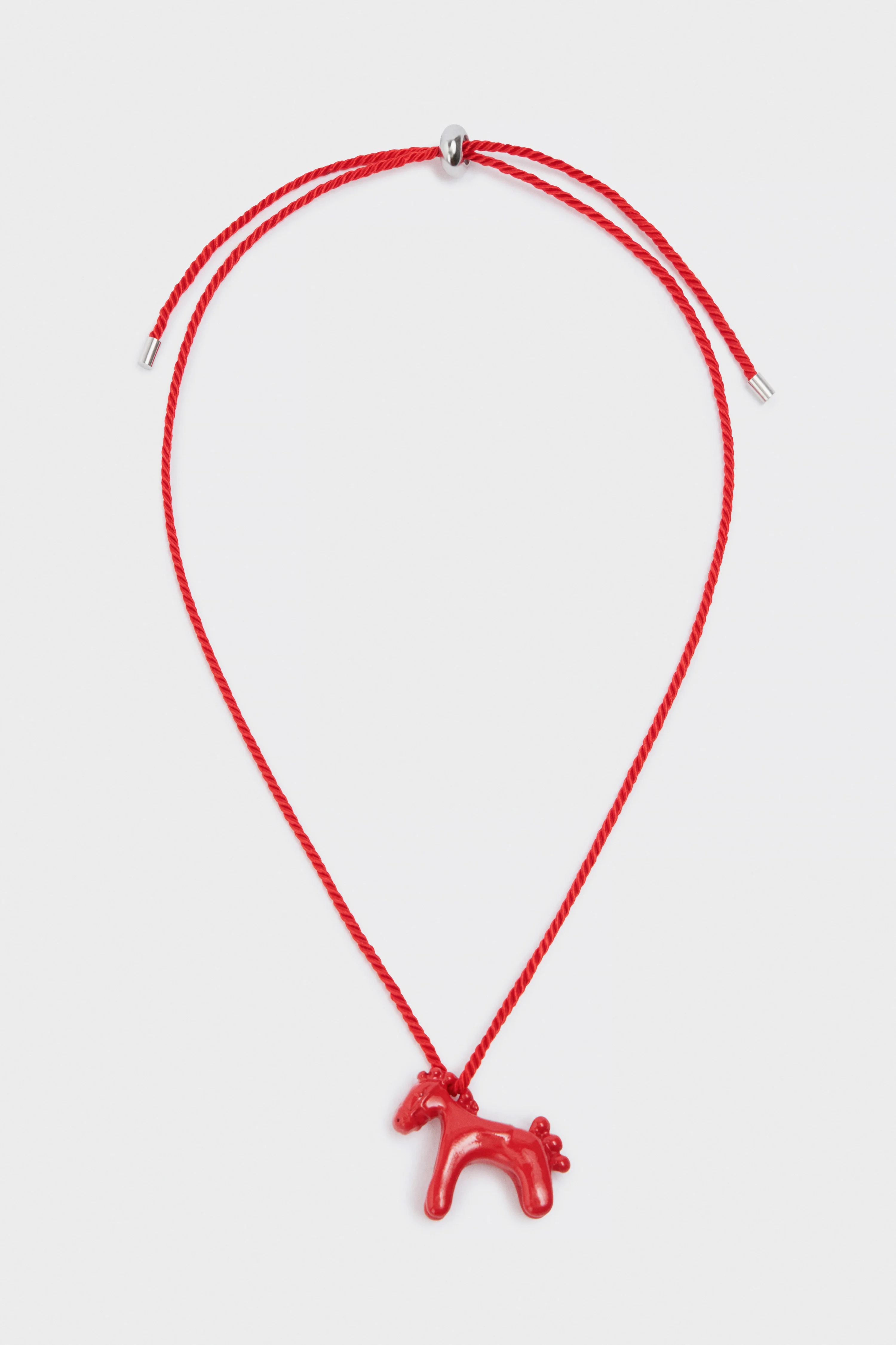 PENDANT-DETAIL CORD NECKLACE