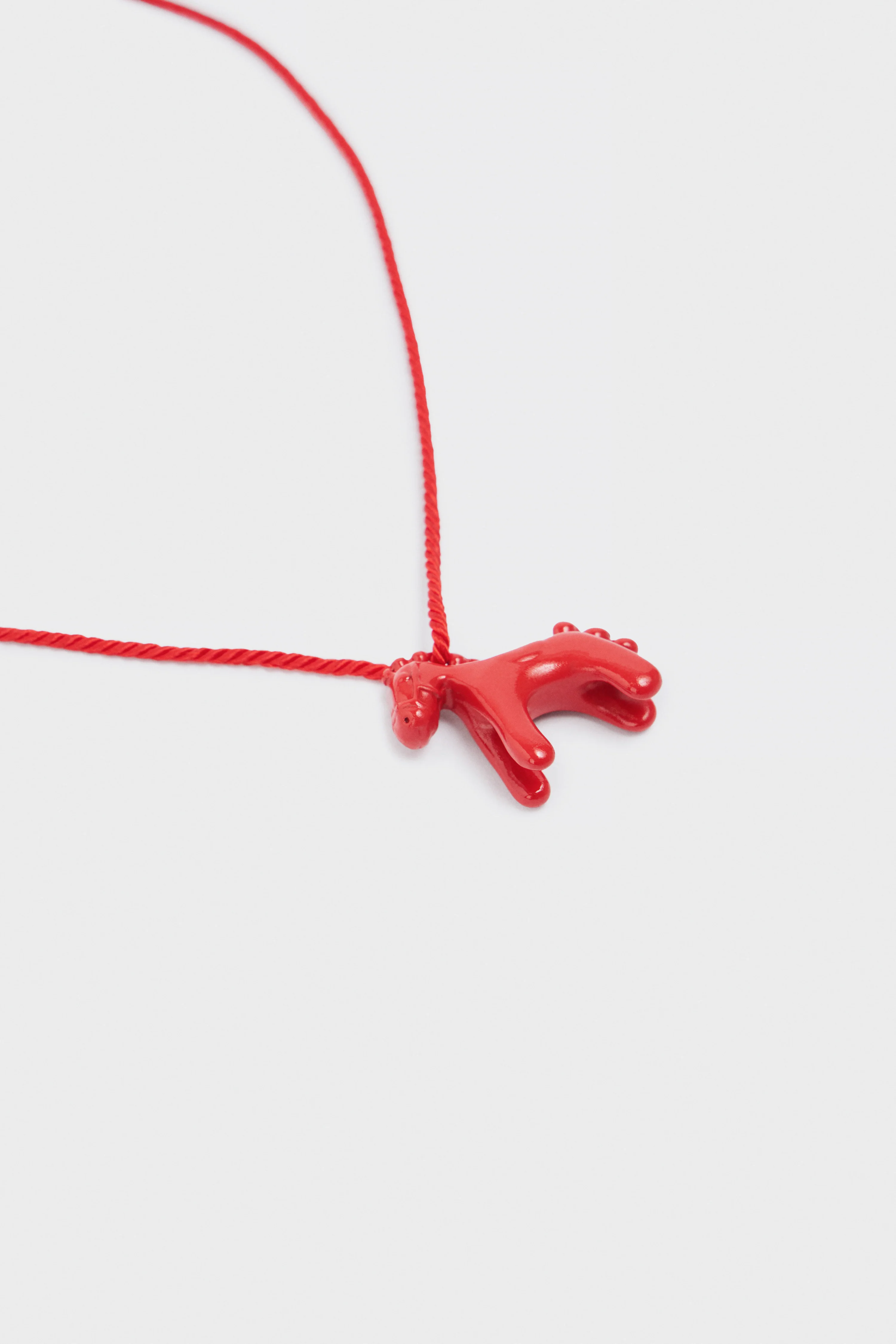 PENDANT-DETAIL CORD NECKLACE - Image 2