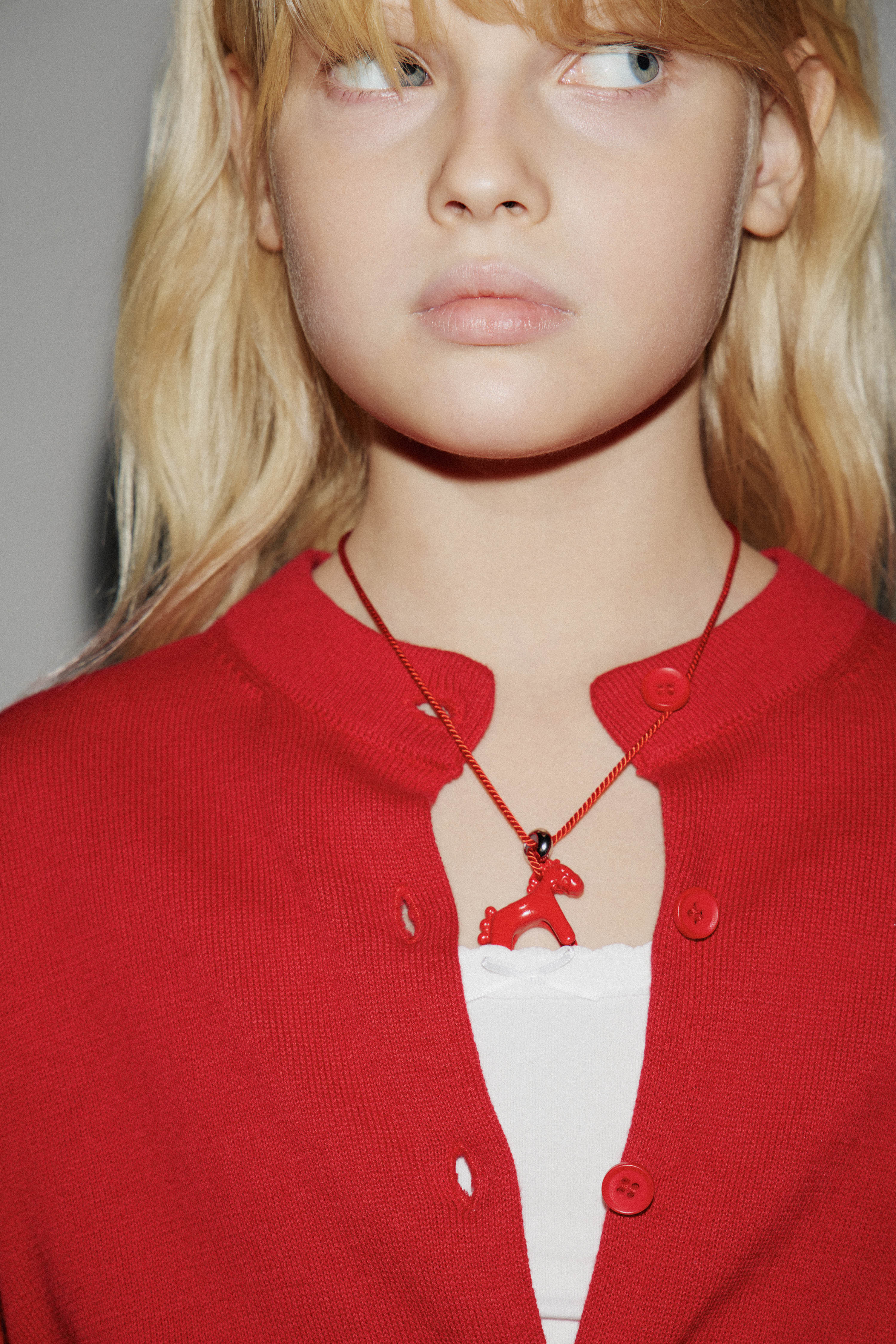 PENDANT-DETAIL CORD NECKLACE - Image 3