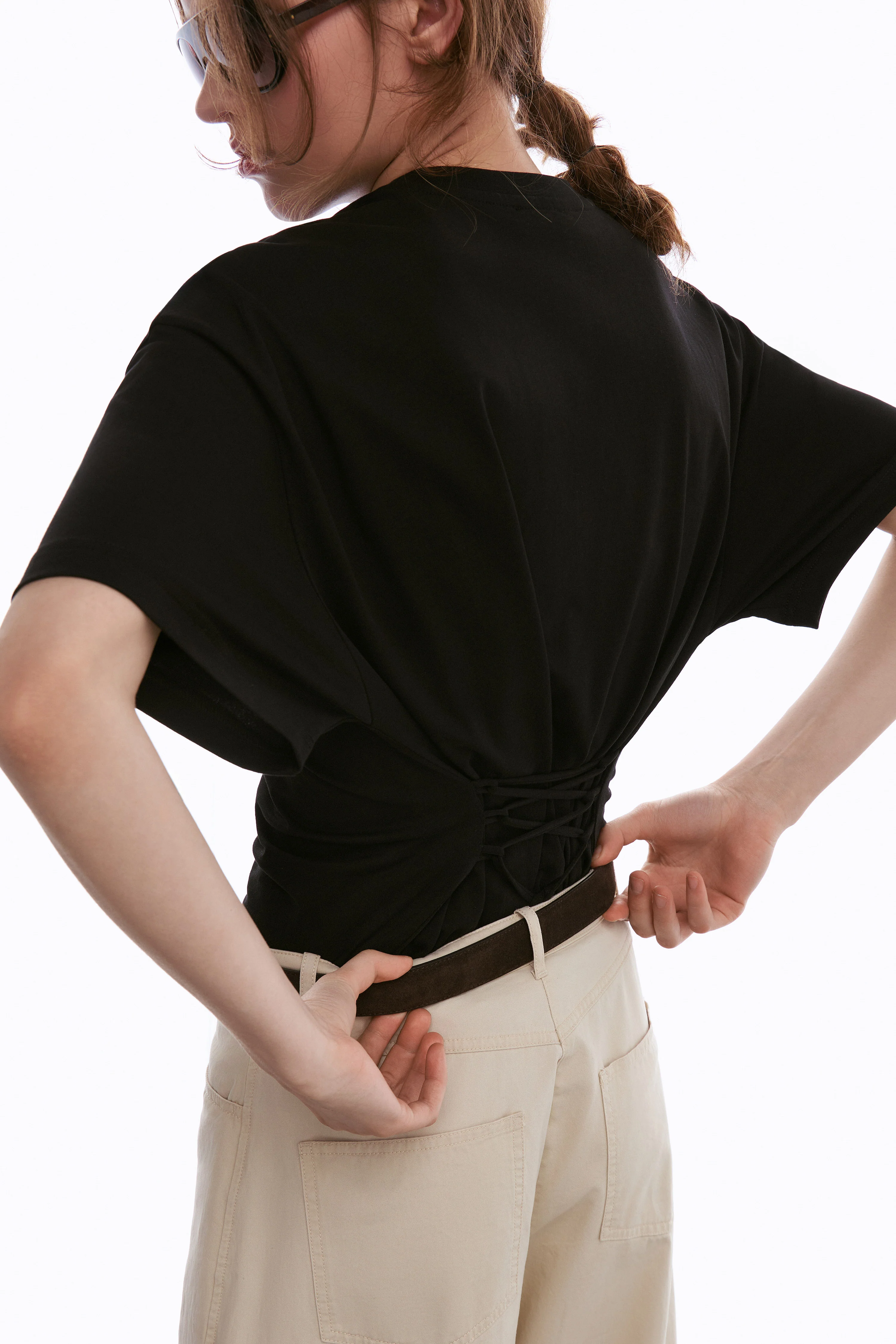 CORSET LACED T-SHIRT - Image 3