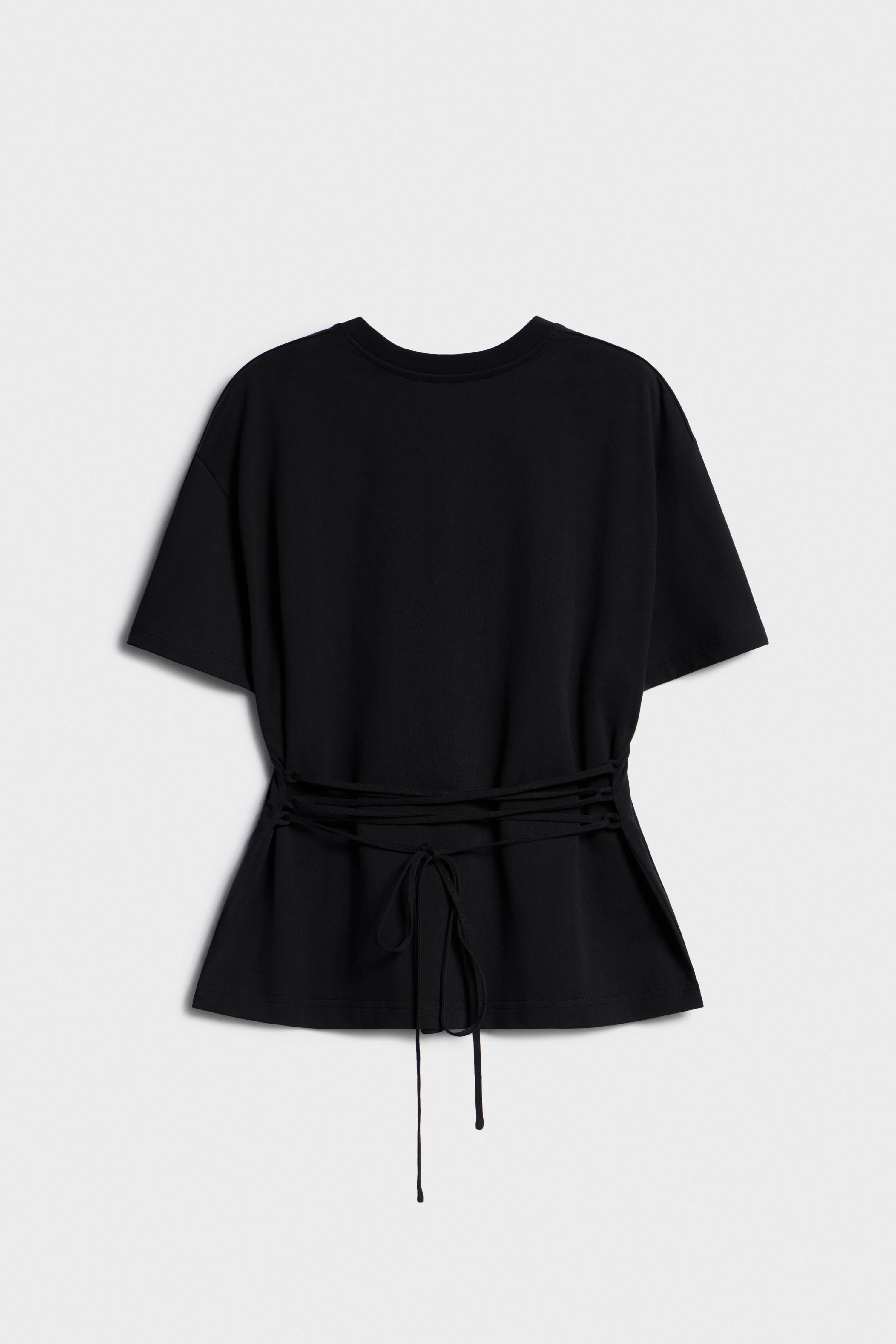 CORSET LACED T-SHIRT - Image 4