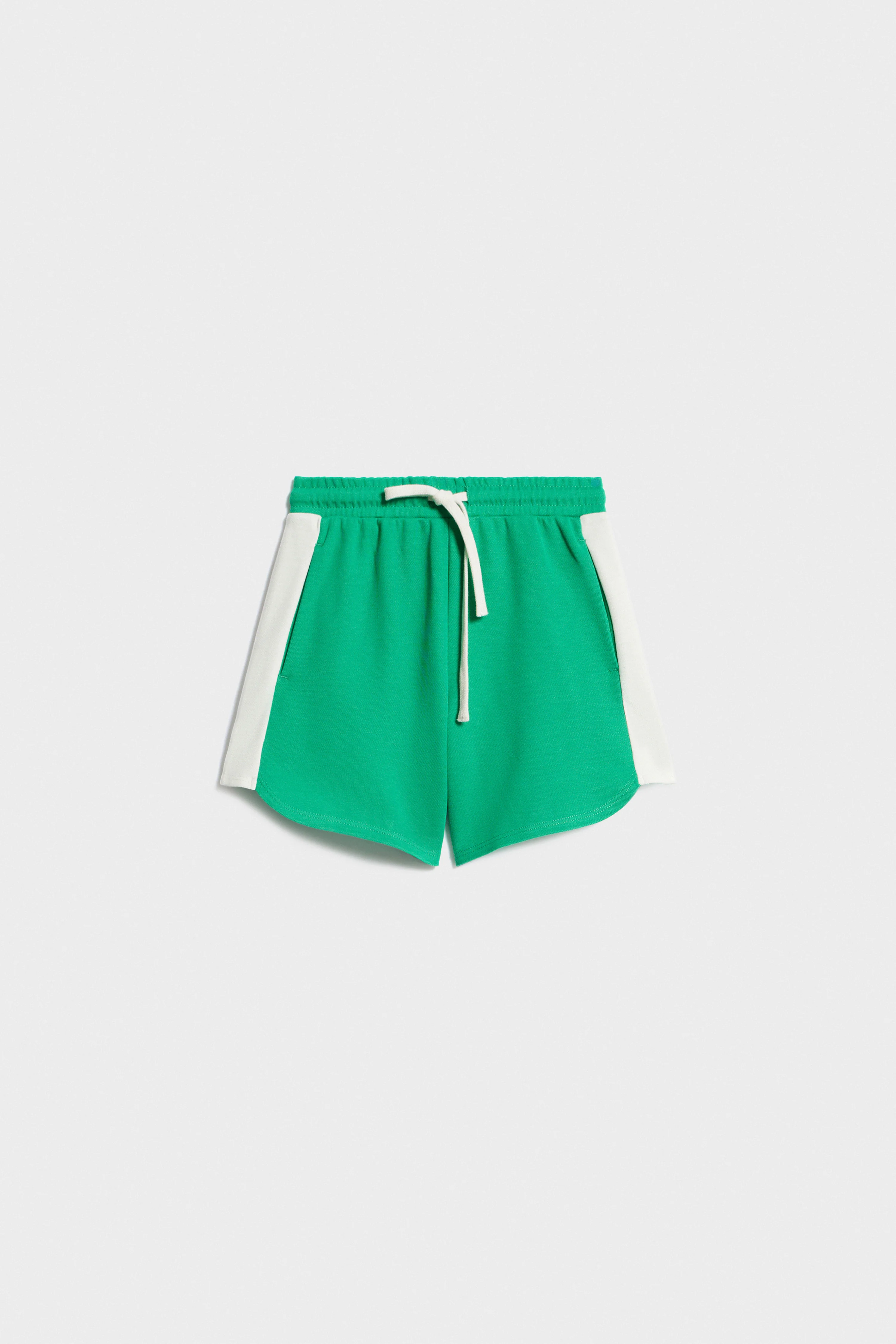 COTTON-BLEND PIQUÉ SHORTS - Image 4