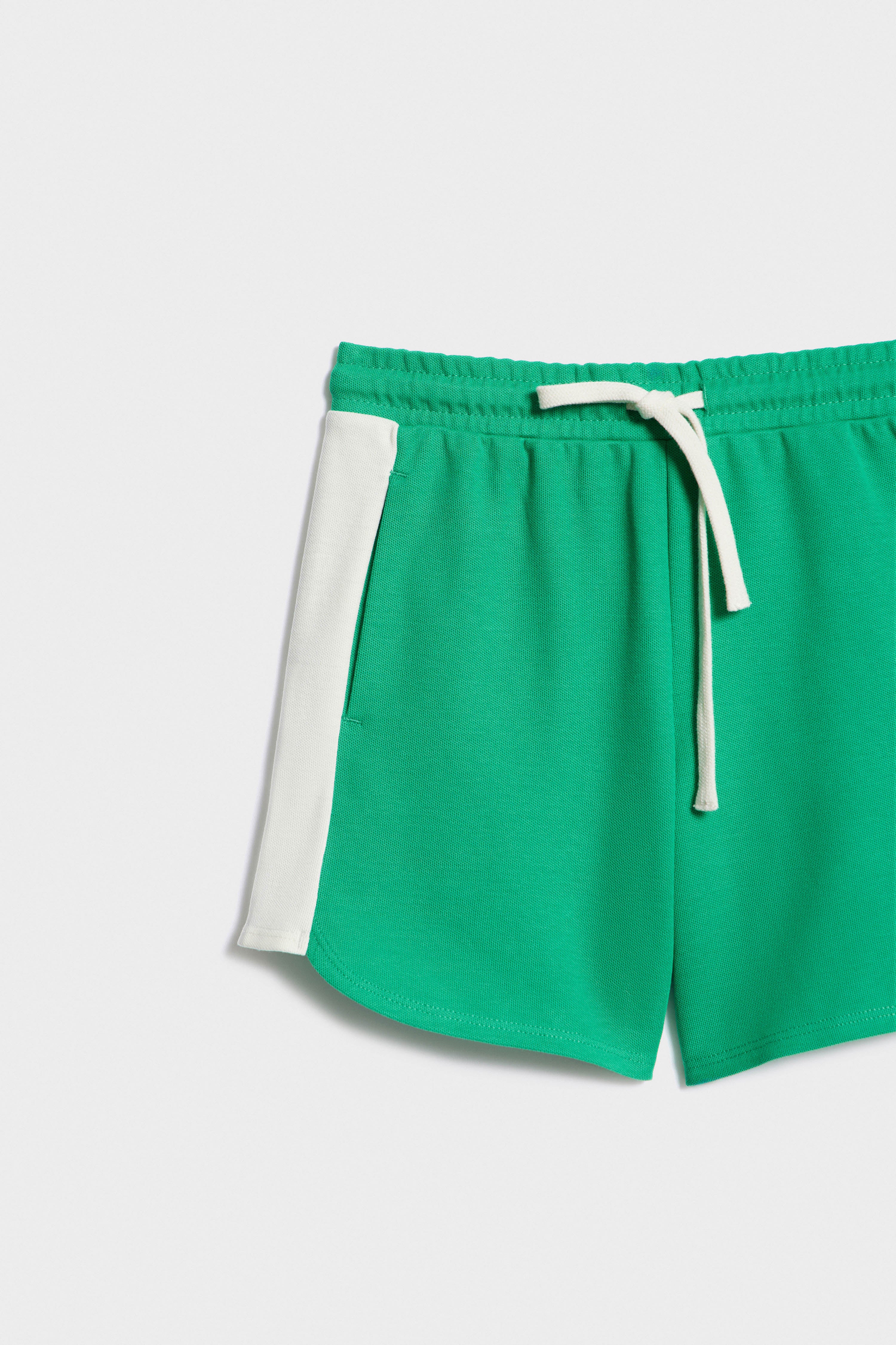 COTTON-BLEND PIQUÉ SHORTS - Image 6
