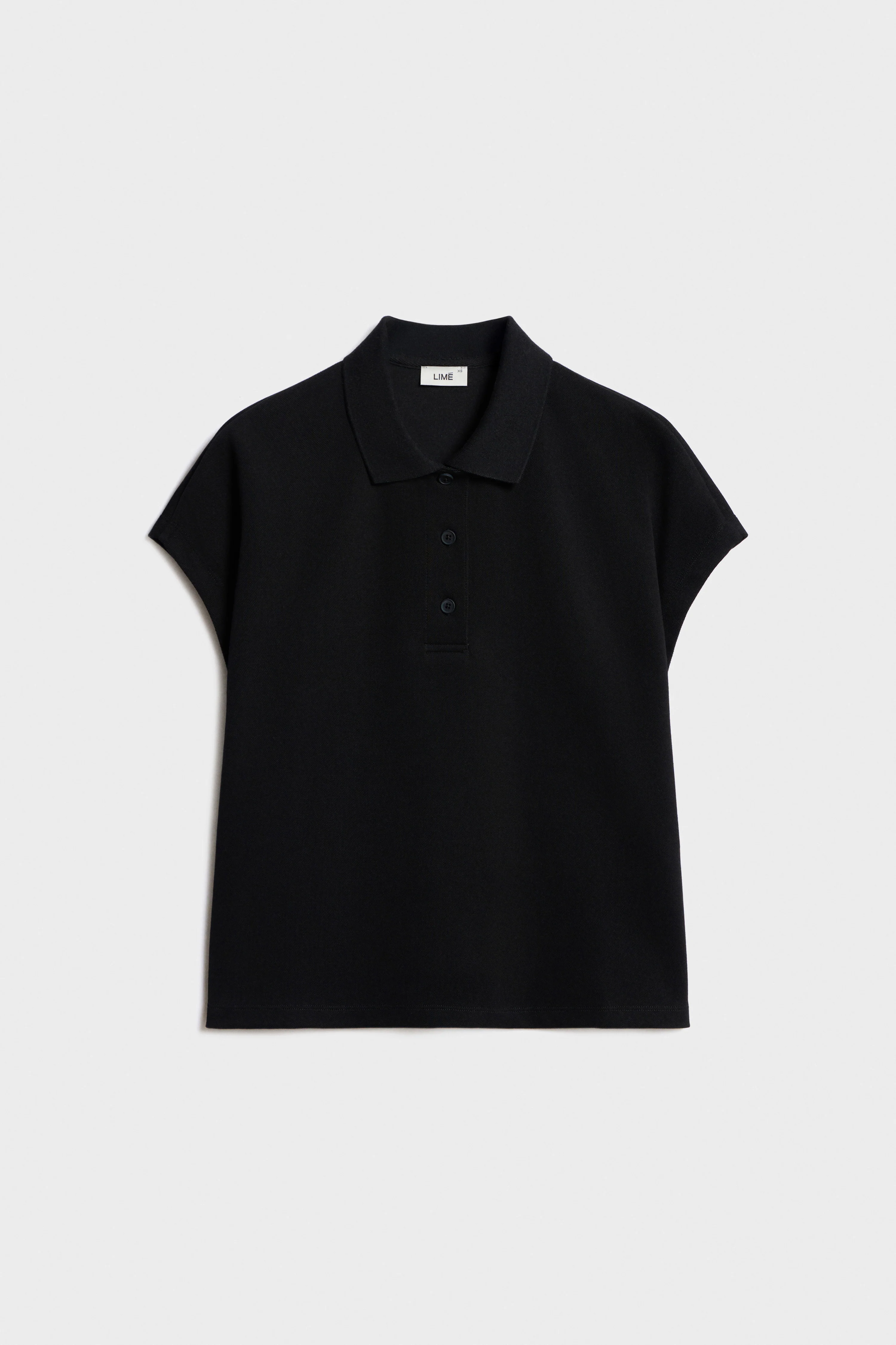COTTON-BLEND POLO T-SHIRT - Image 3