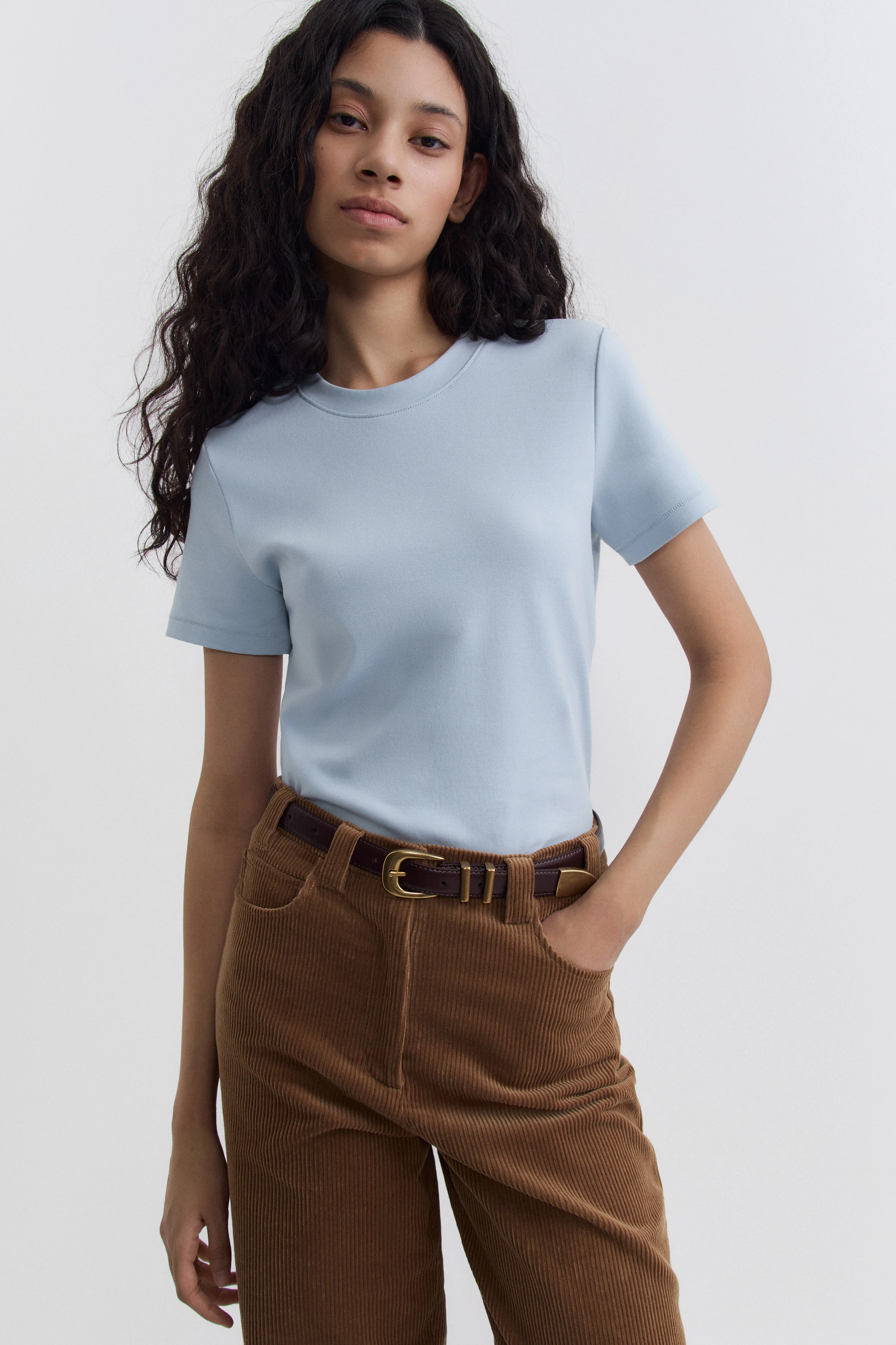 COTTON INTERLOCK T-SHIRT