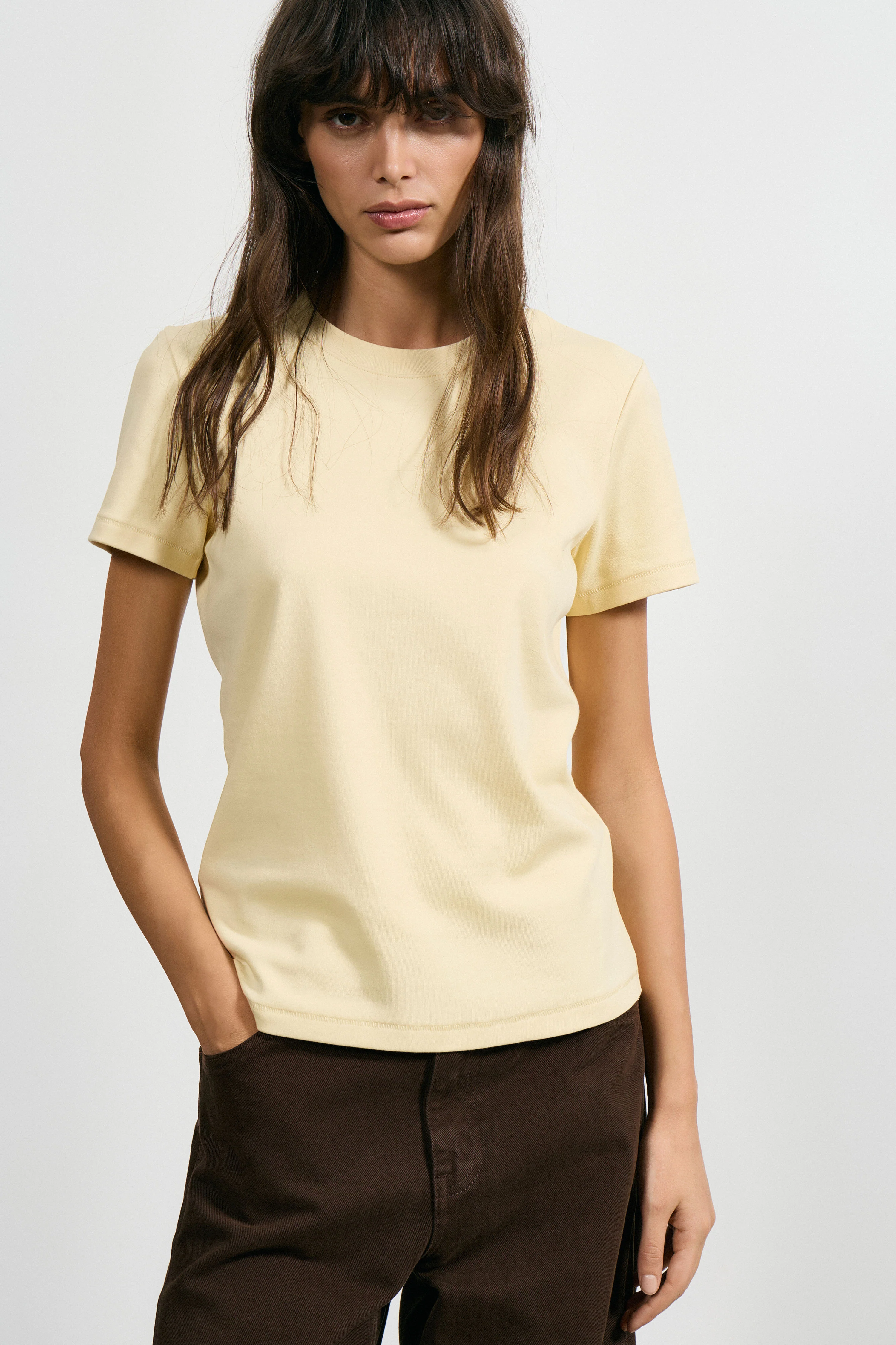 COTTON INTERLOCK T-SHIRT