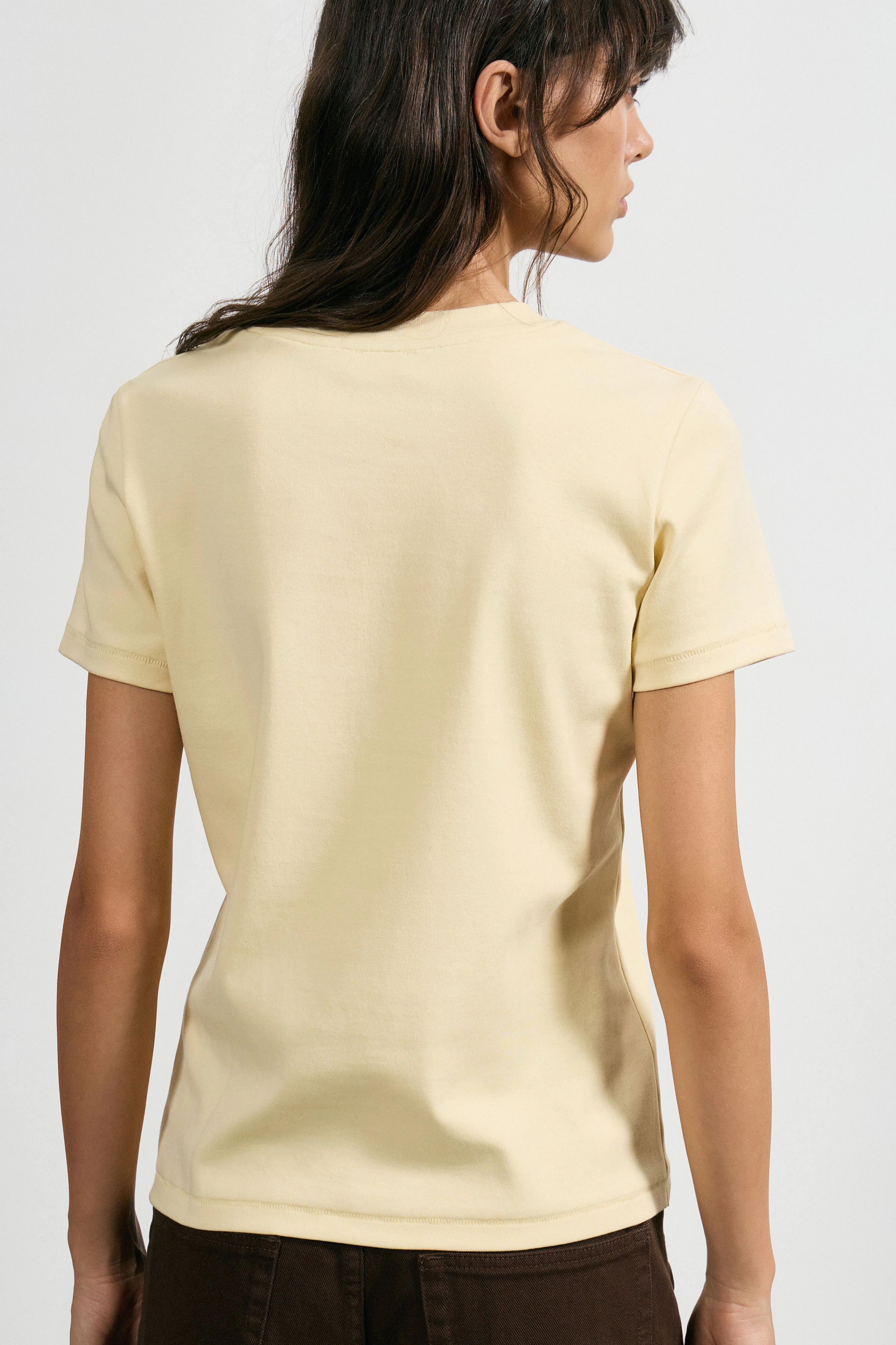 COTTON INTERLOCK T-SHIRT - Image 2