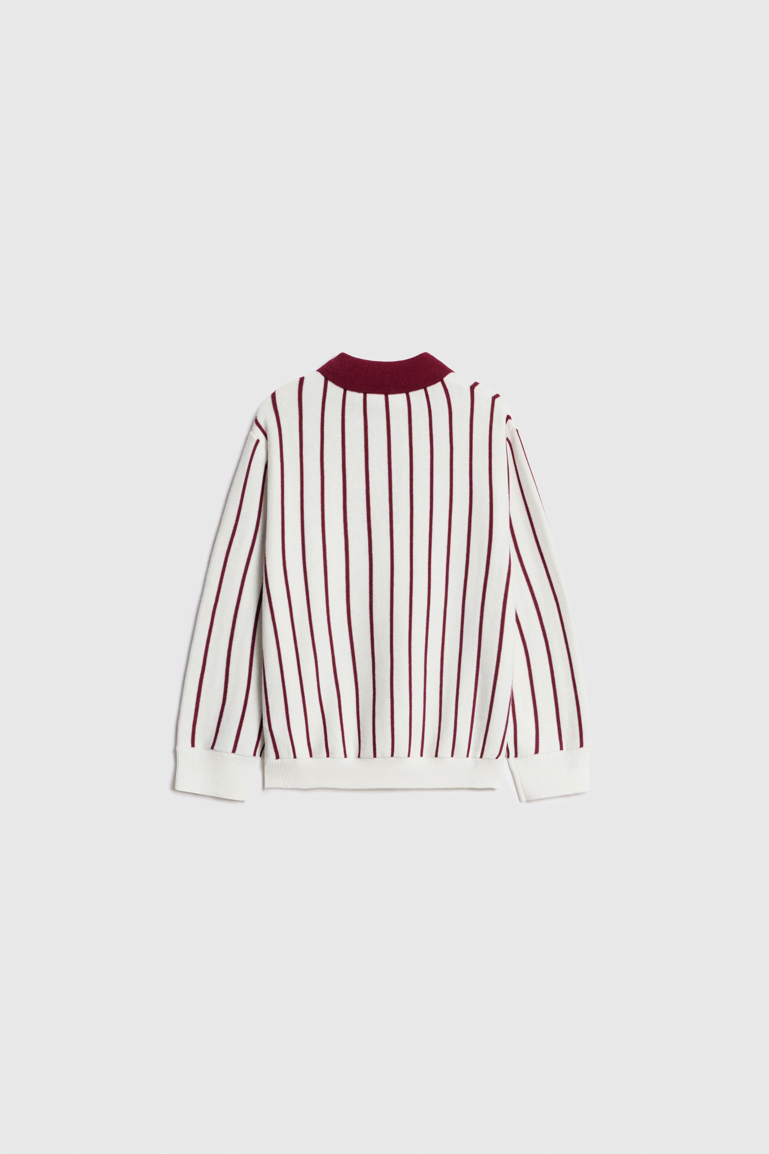 STRIPED COTTON-KNIT POLO - Image 5