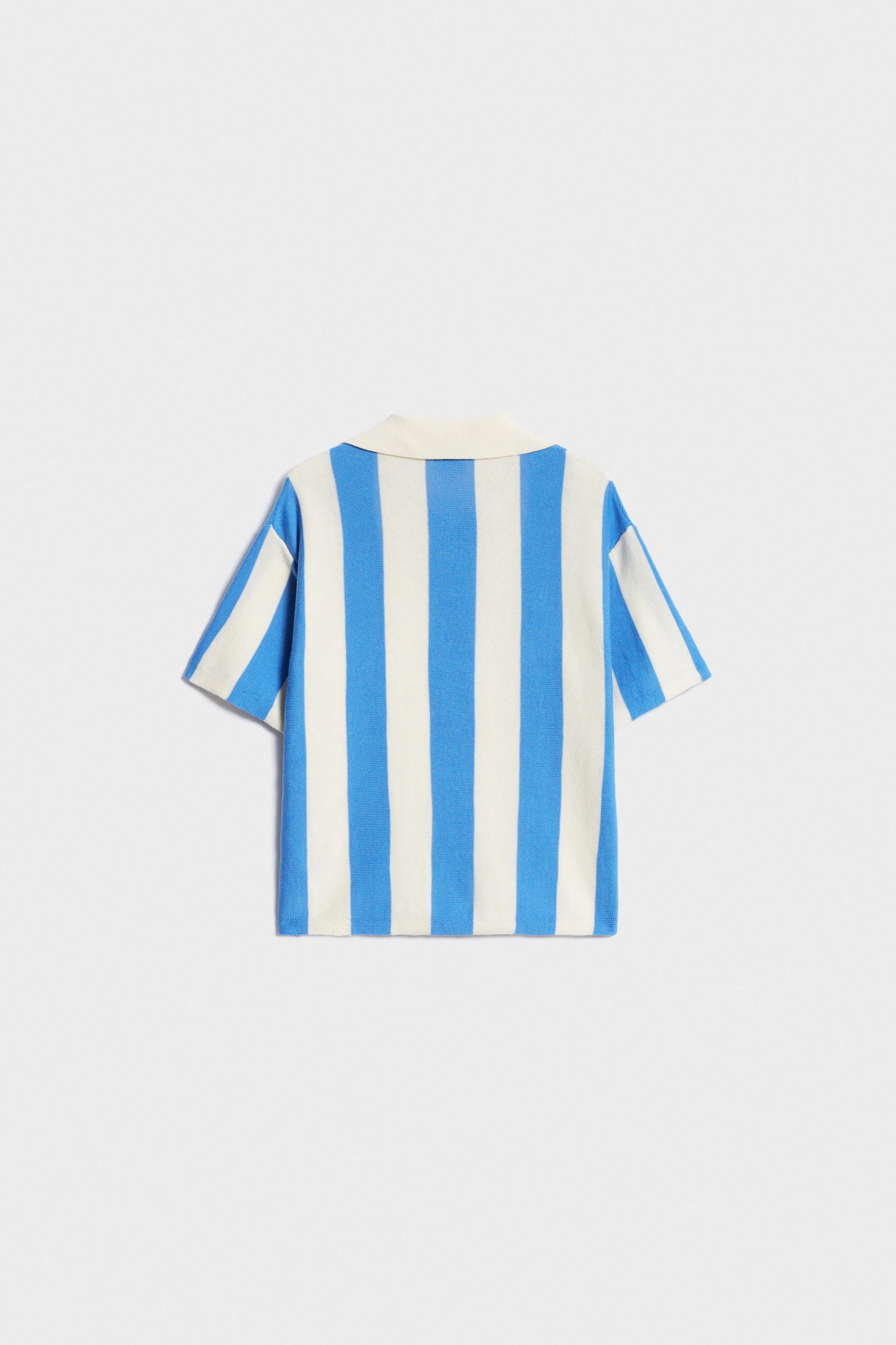 COTTON KNIT POLO JUMPER - Image 6