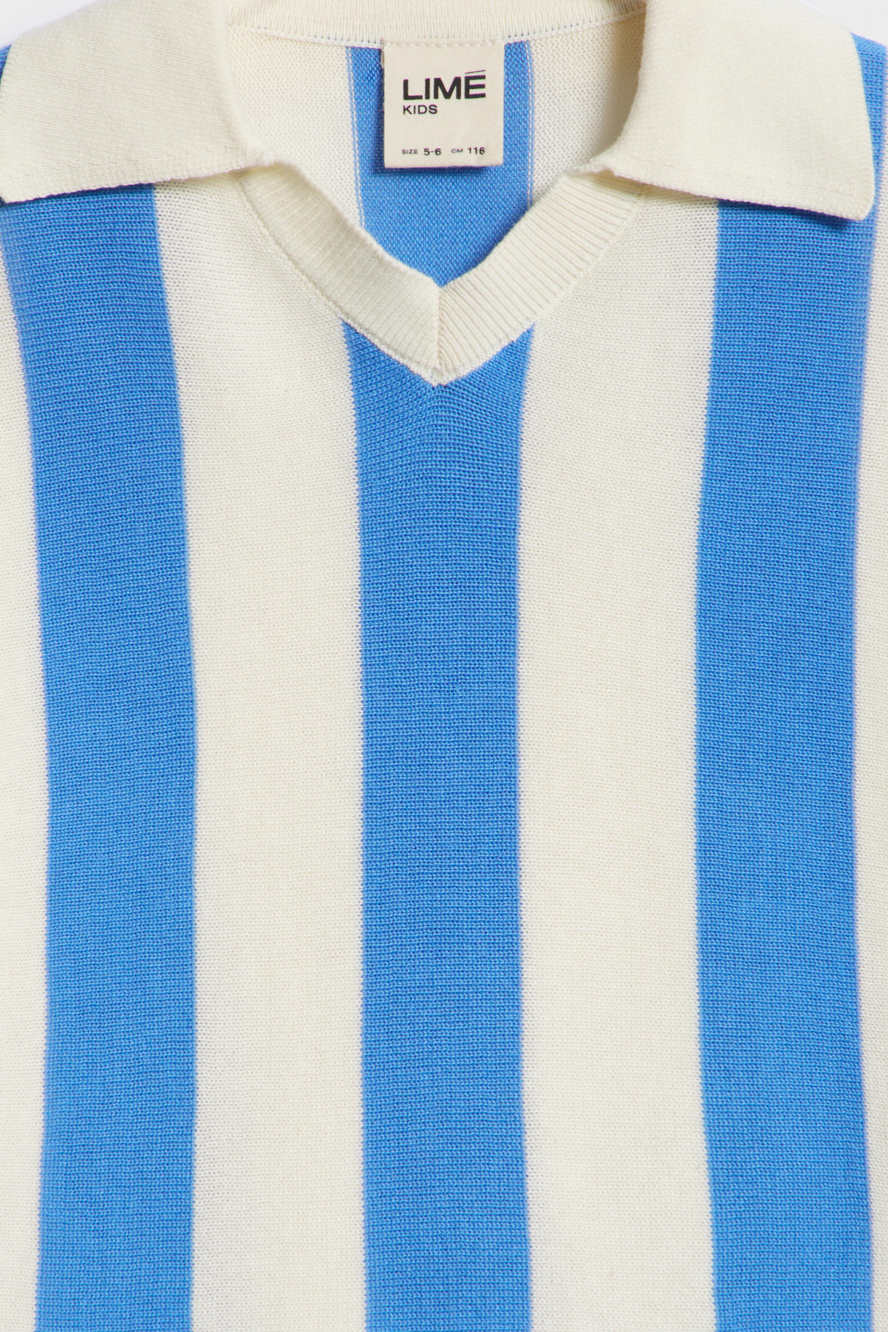 COTTON KNIT POLO JUMPER - Image 7