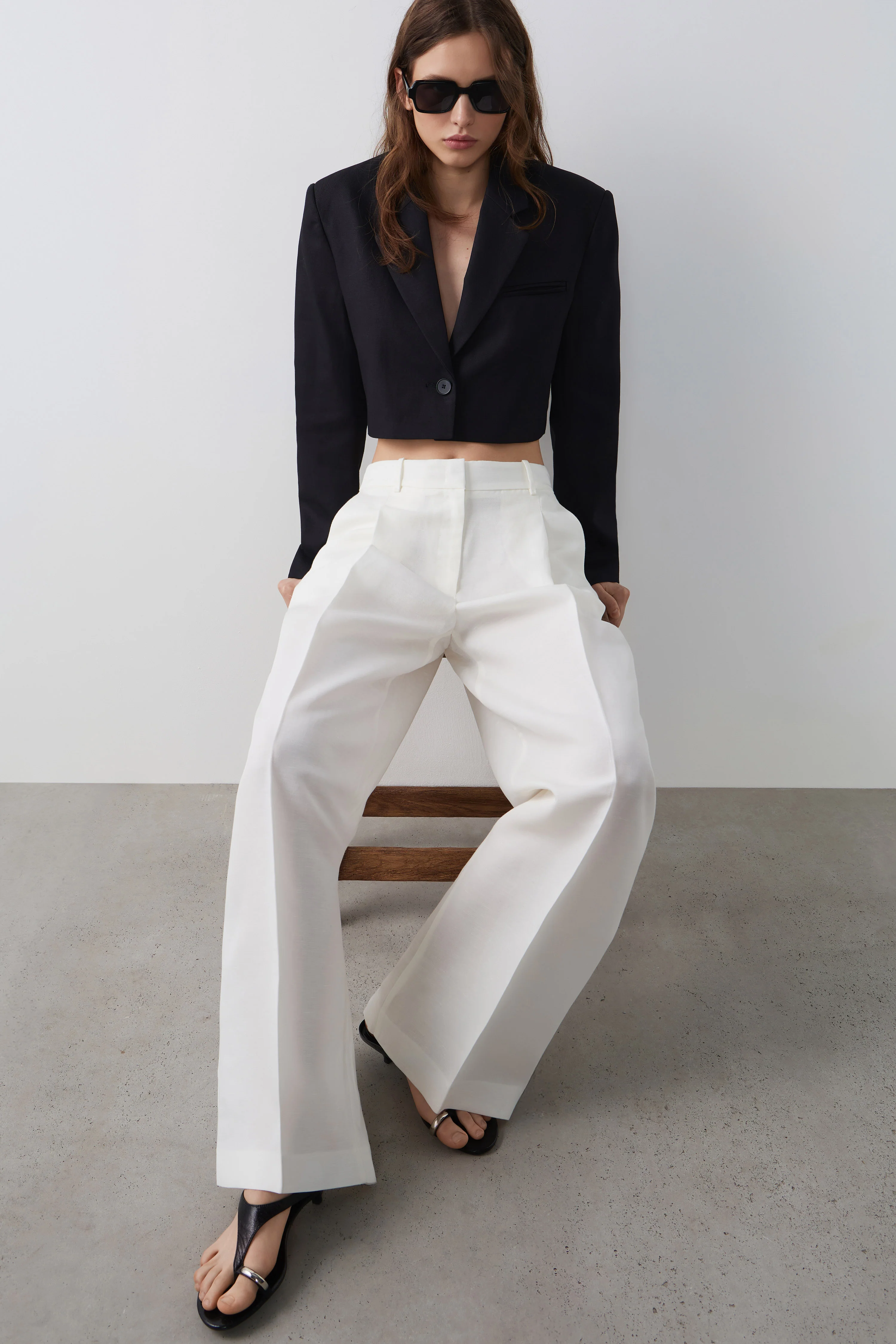COTTON-LINEN BLAZER - Image 3