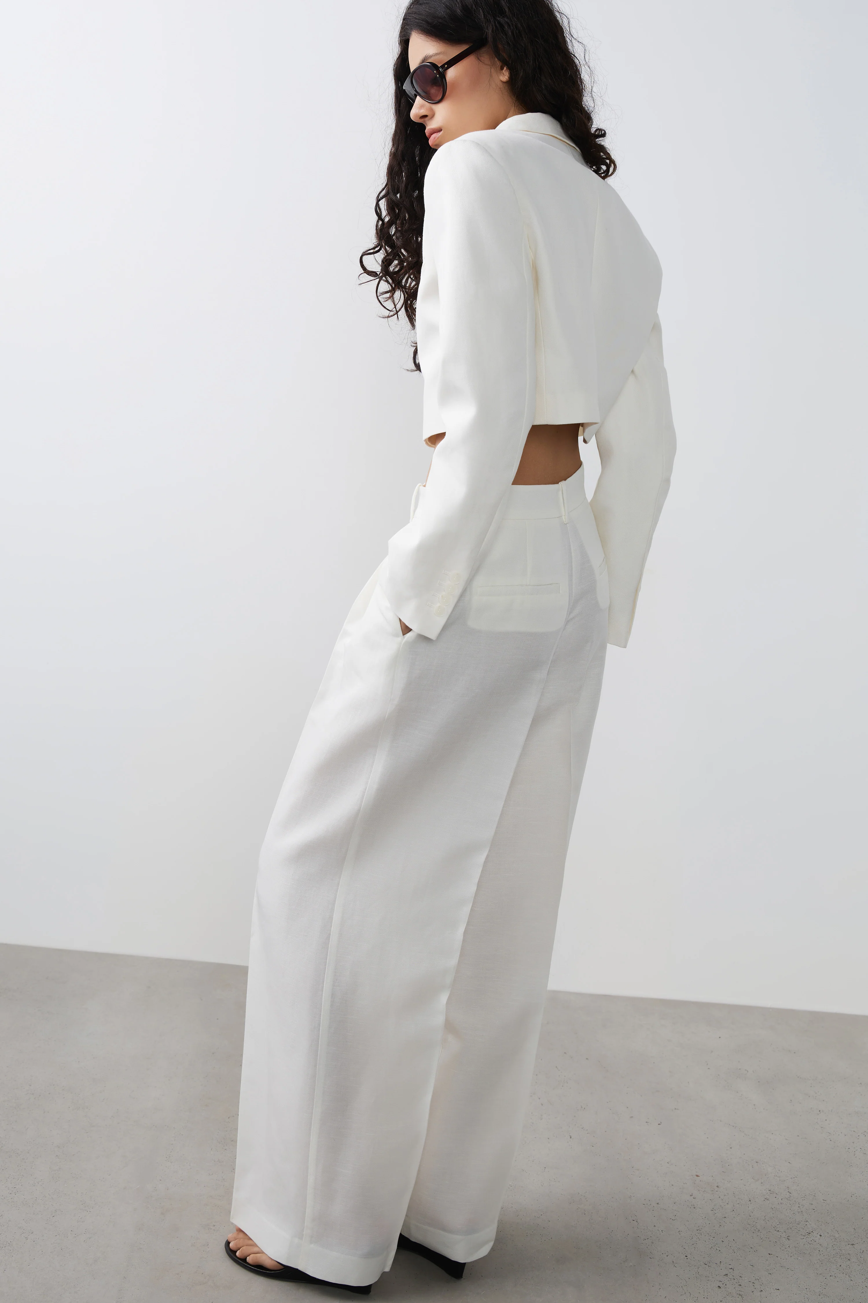 COTTON-LINEN BLAZER - Image 3