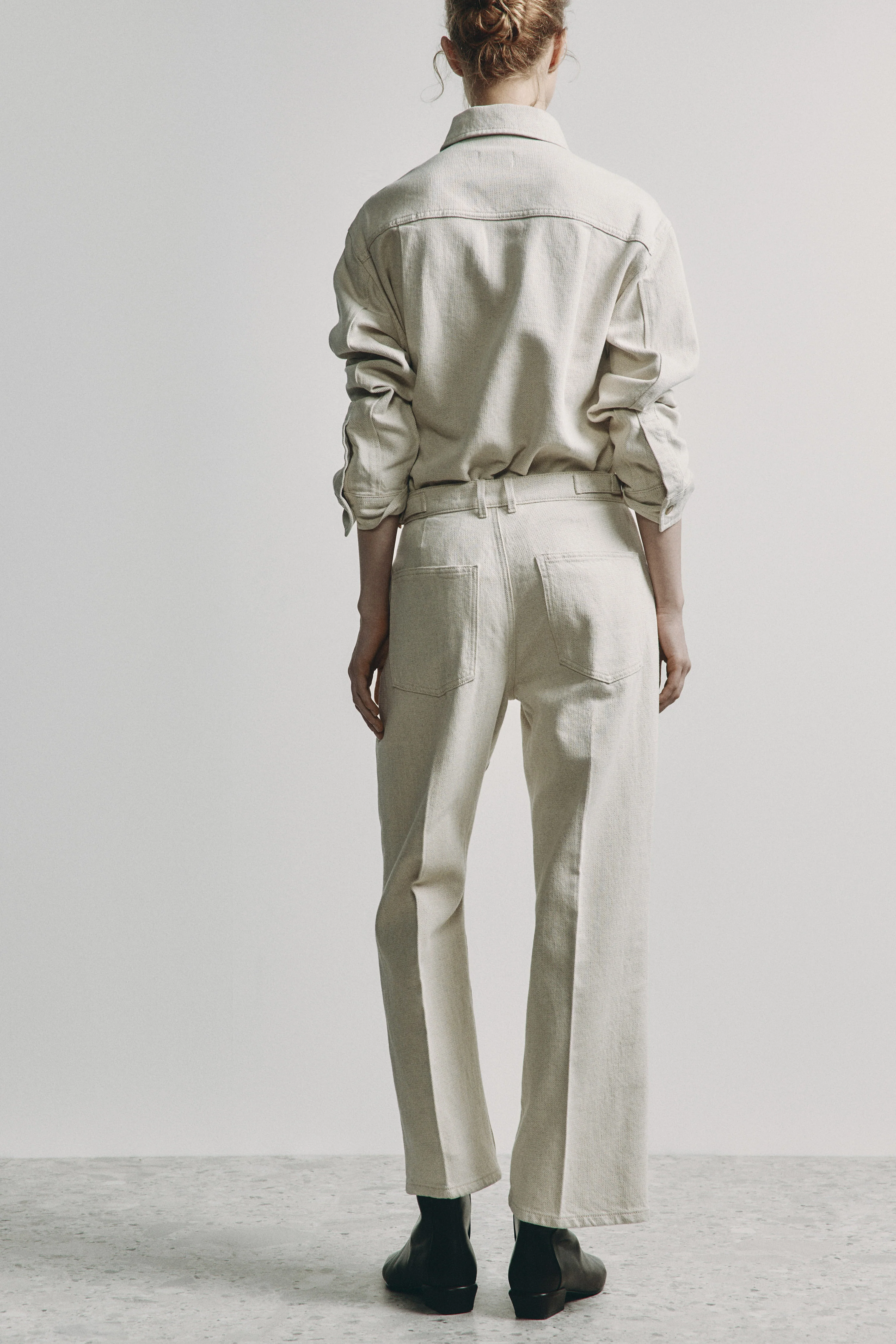 COTTON-LINEN DENIM JEANS - Image 5