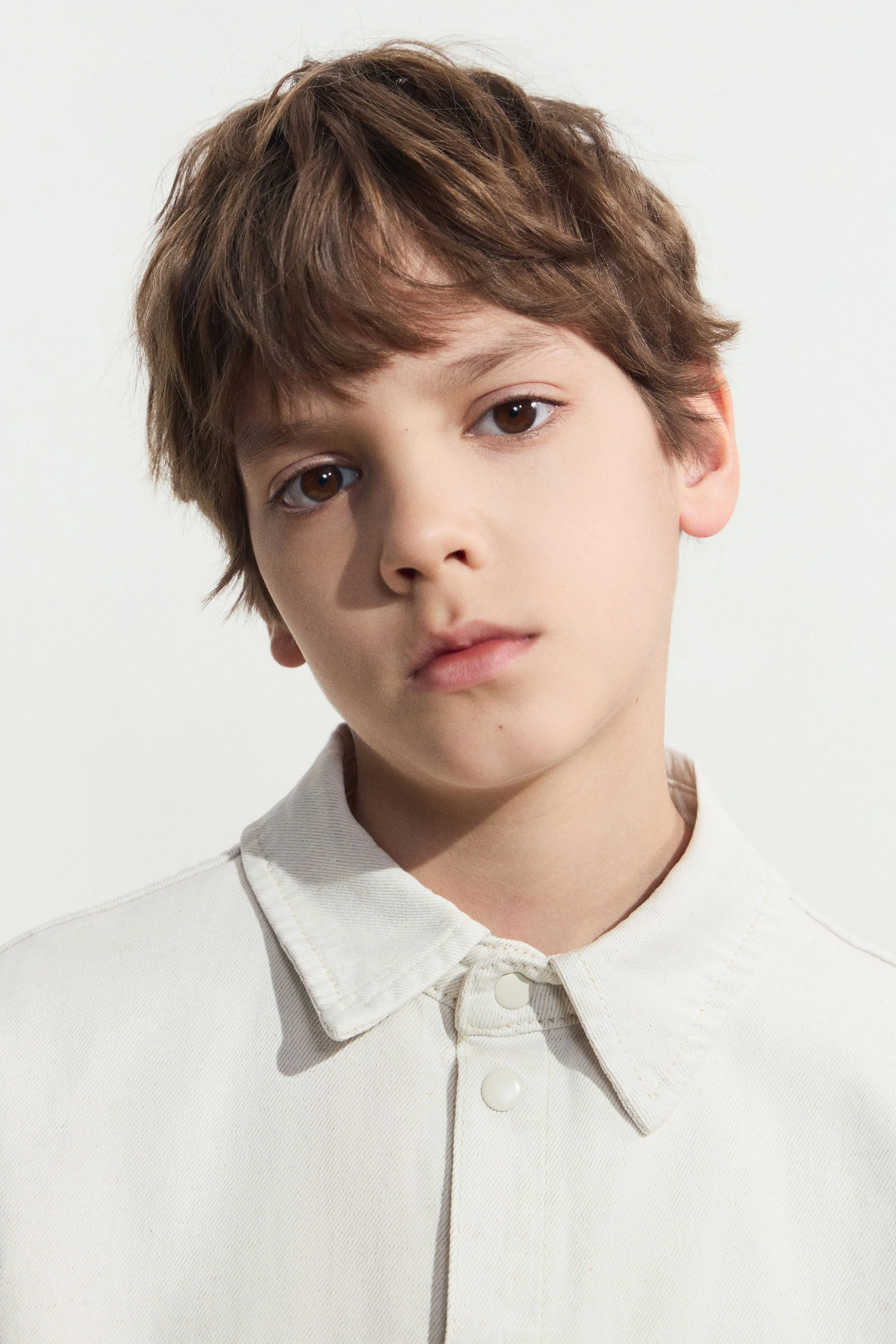COTTON-LINEN DENIM SHIRT - Image 3