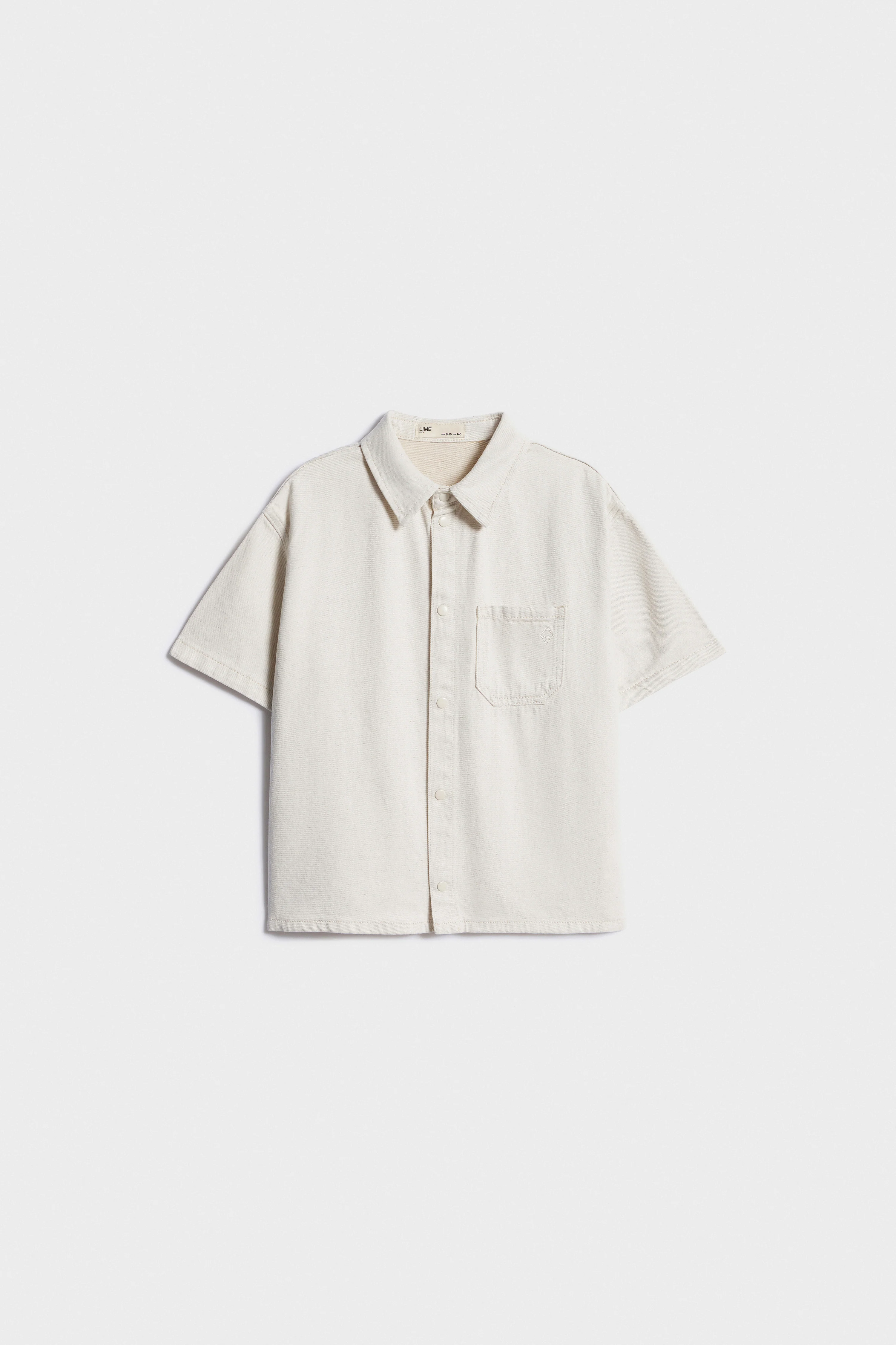 COTTON-LINEN DENIM SHIRT - Image 7