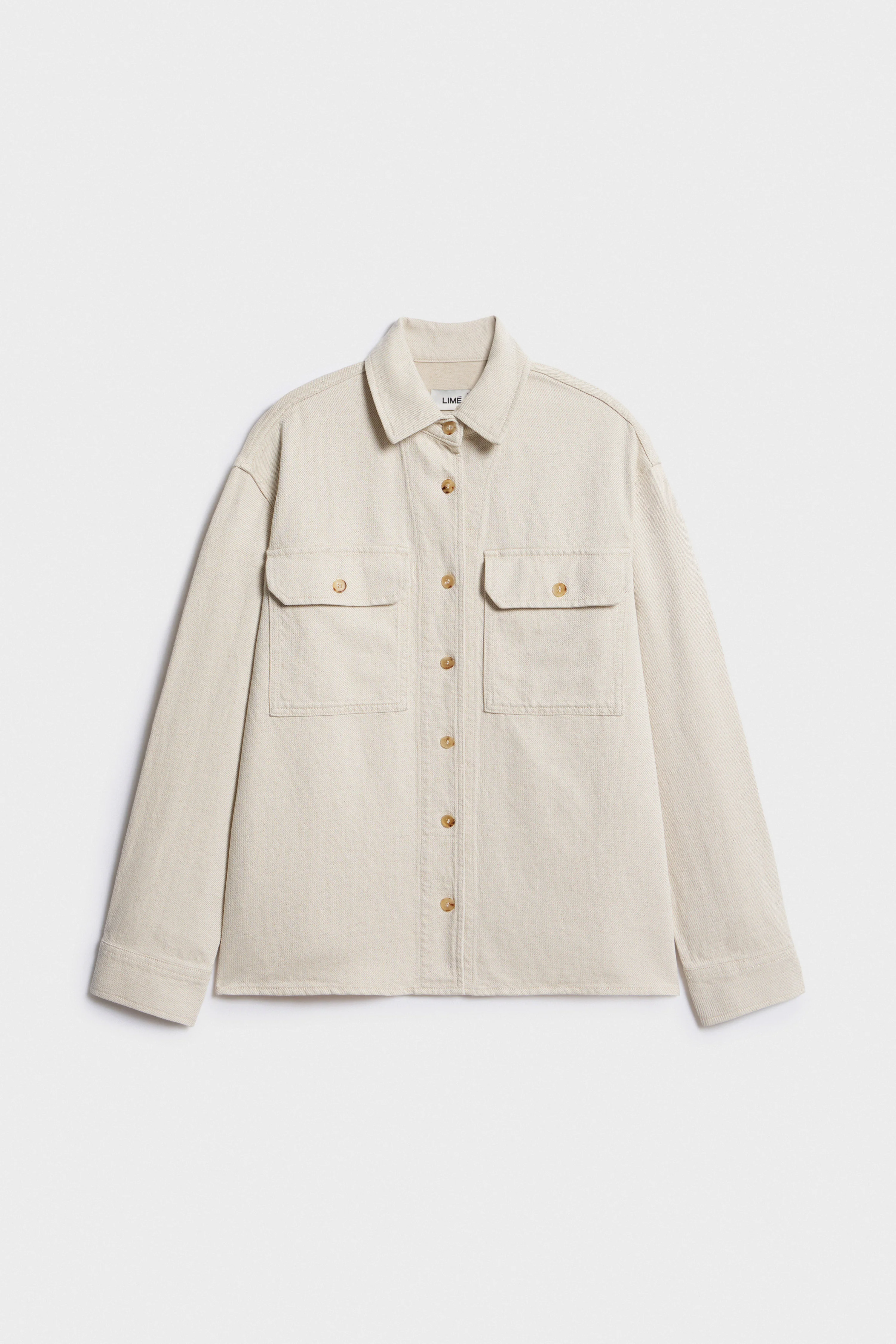 COTTON-LINEN DENIM SHIRT - Image 6