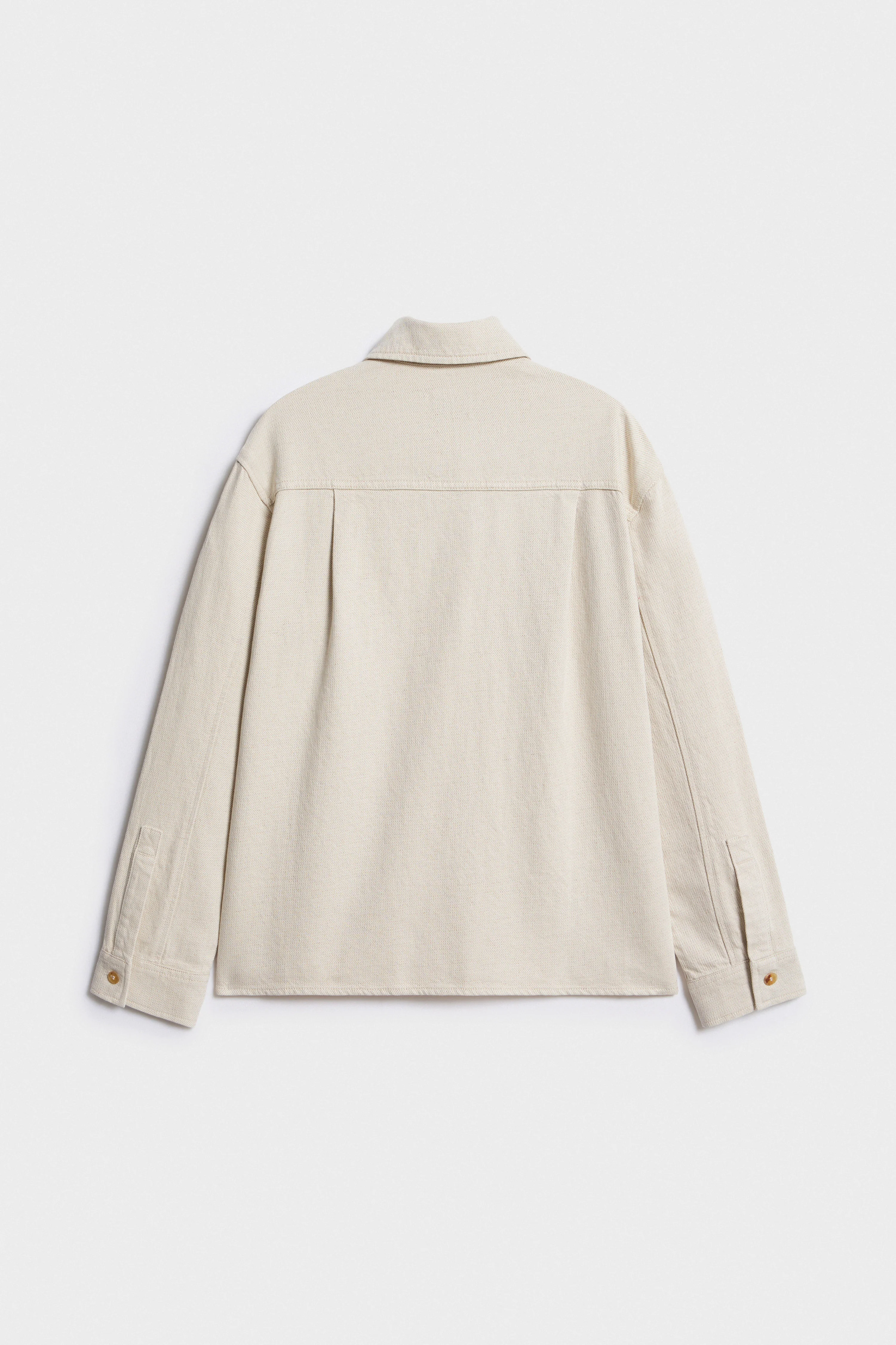 COTTON-LINEN DENIM SHIRT - Image 7