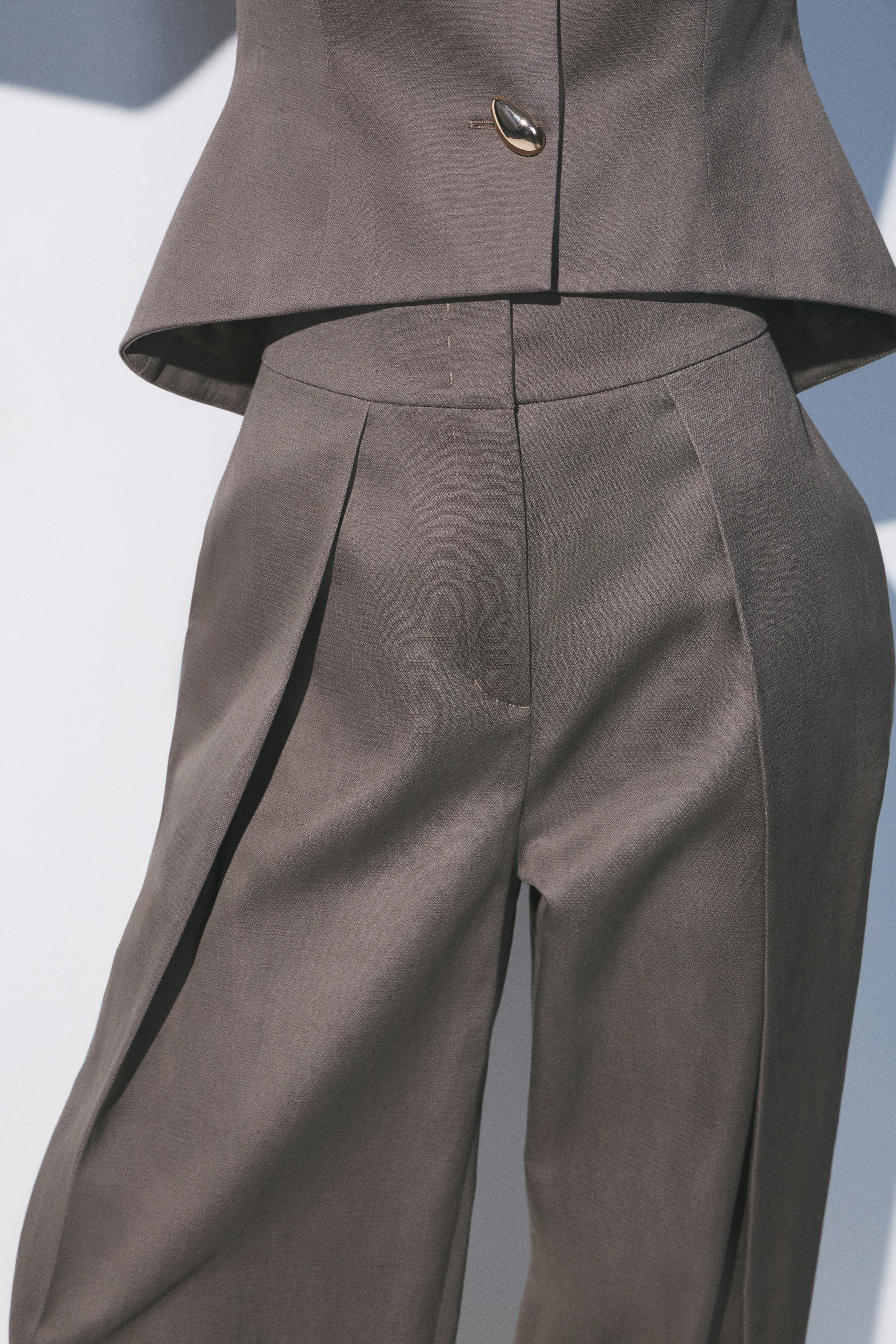 COTTON-LINEN TROUSERS - Image 3