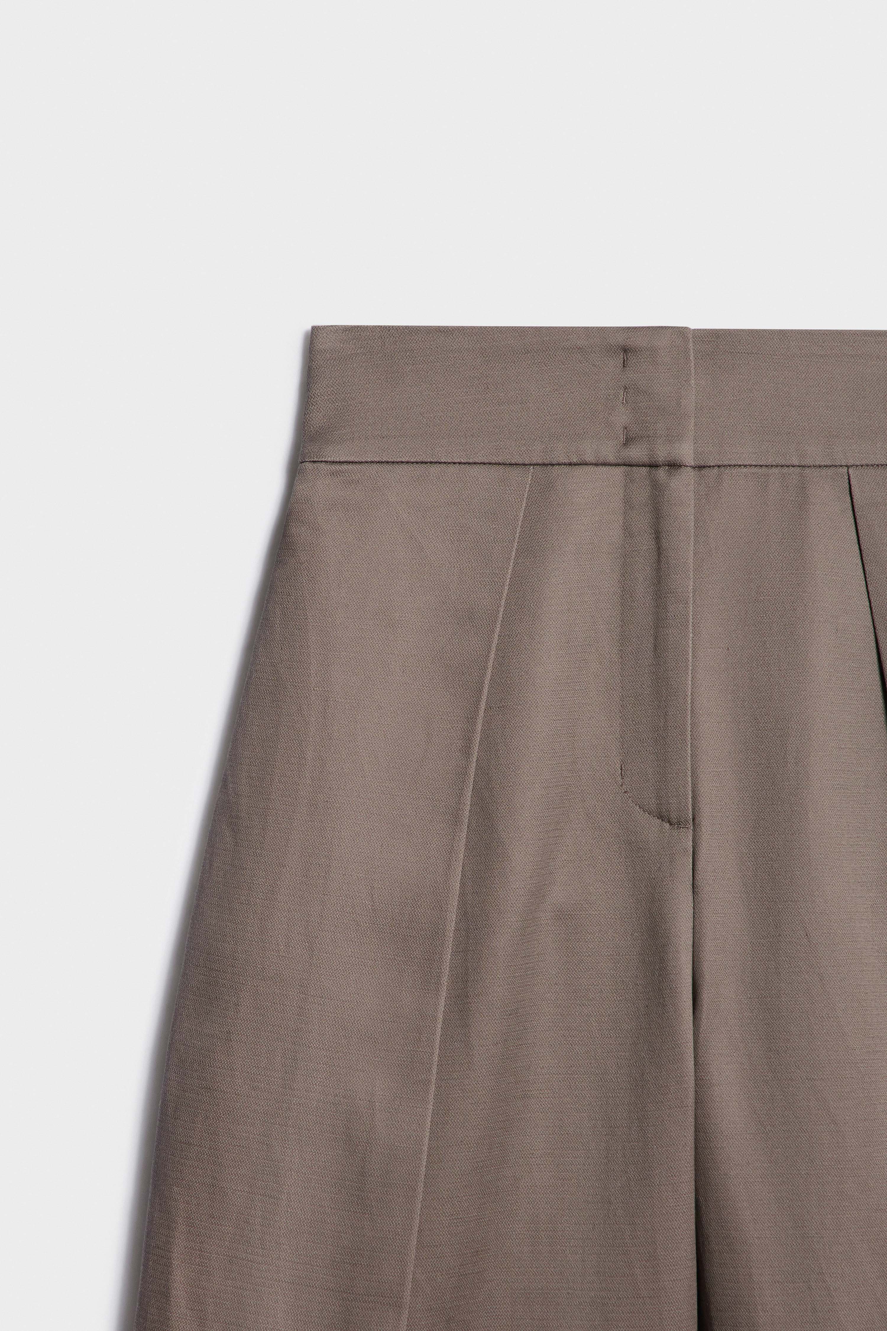 COTTON-LINEN TROUSERS - Image 7