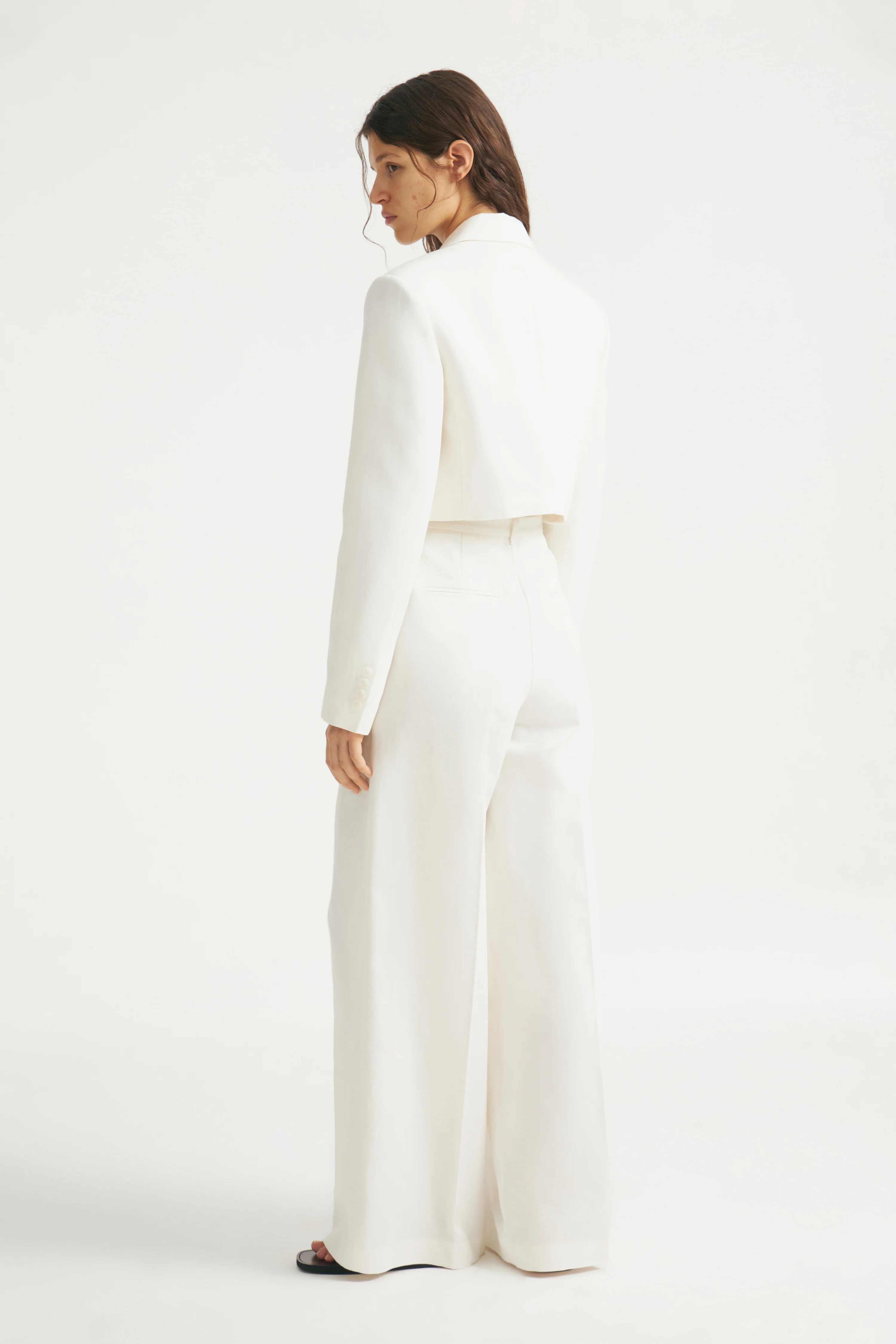 COTTON-LINEN TROUSERS - Image 8