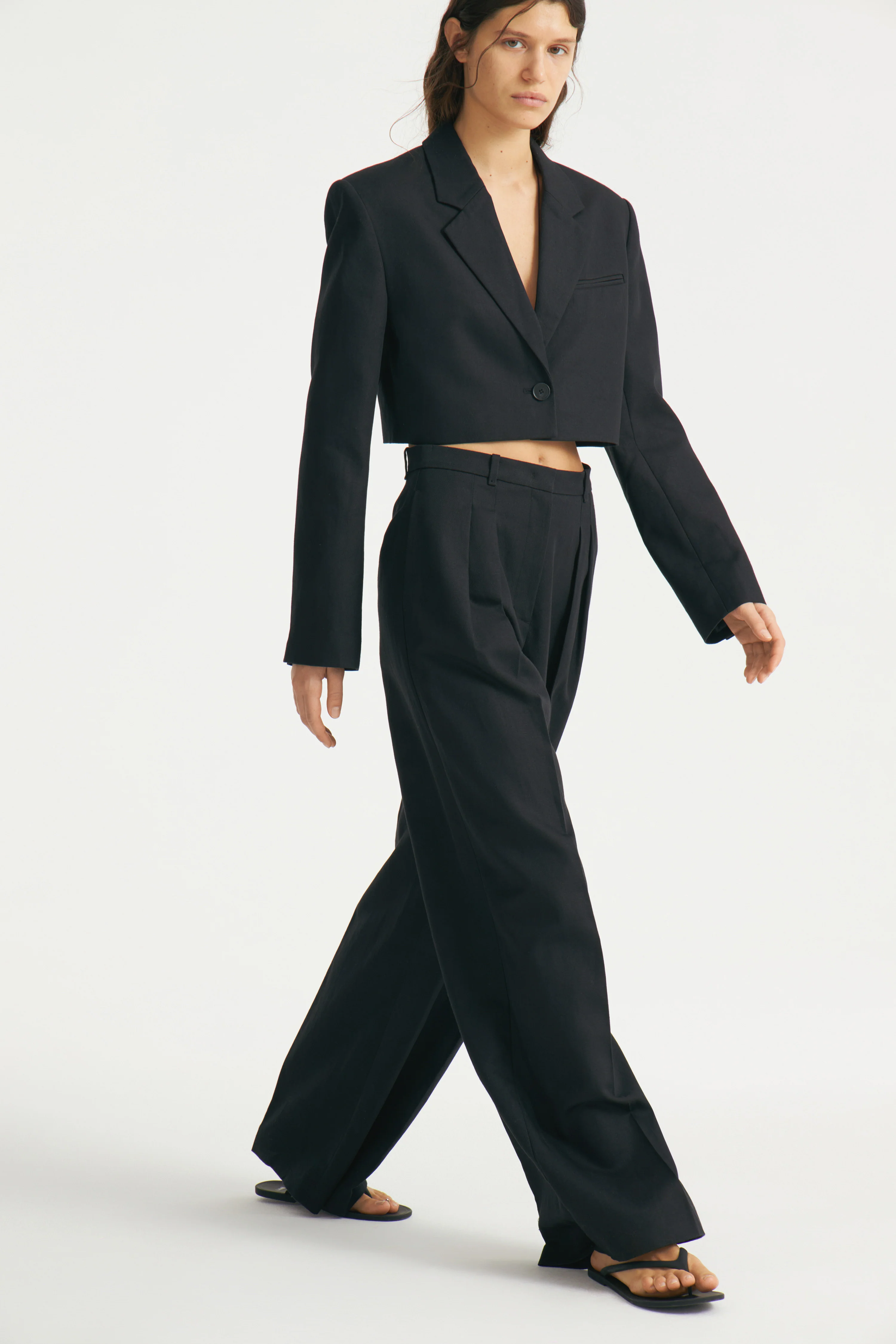 COTTON-LINEN TROUSERS - Image 4