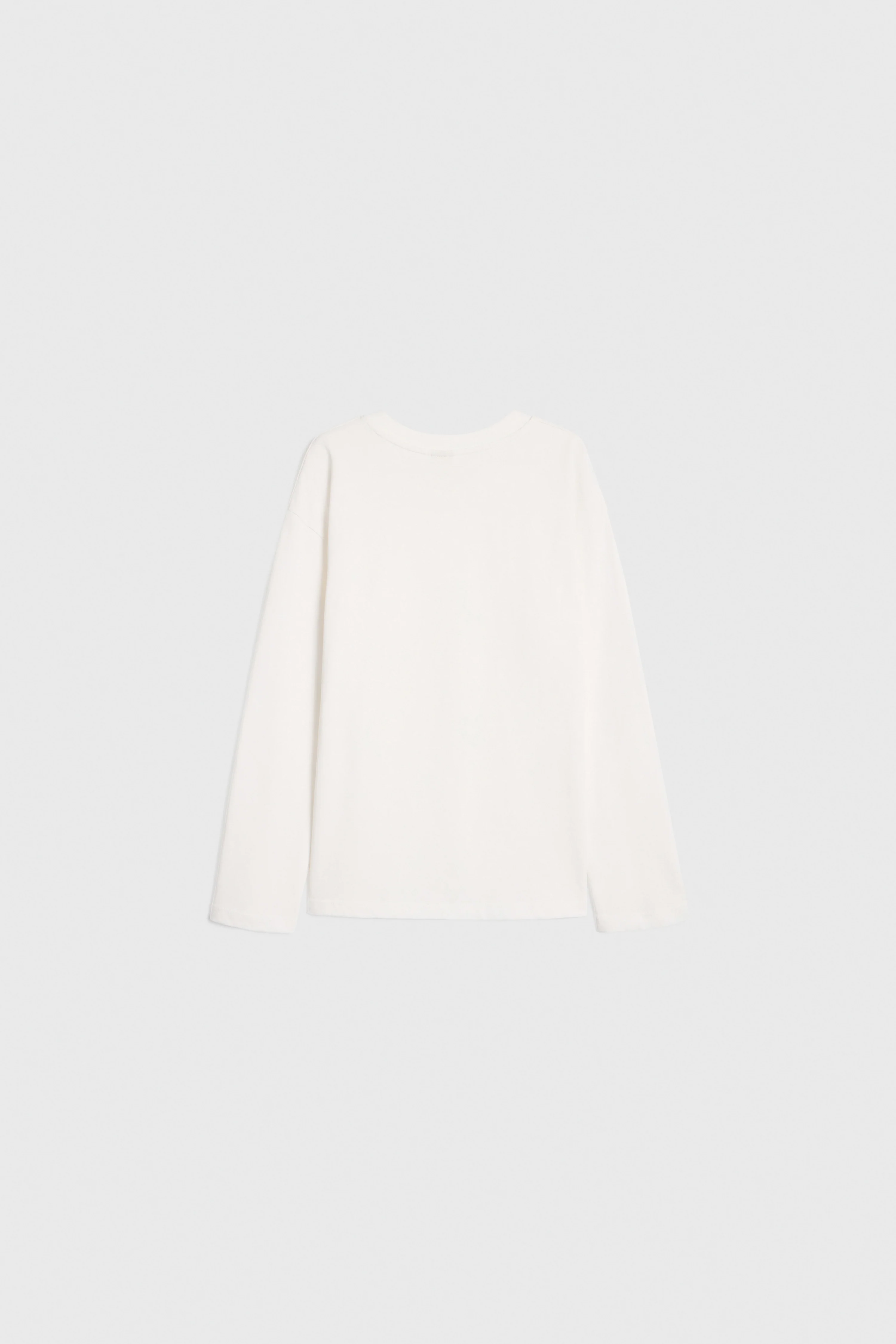 LONG-SLEEVED COTTON T-SHIRT - Image 4