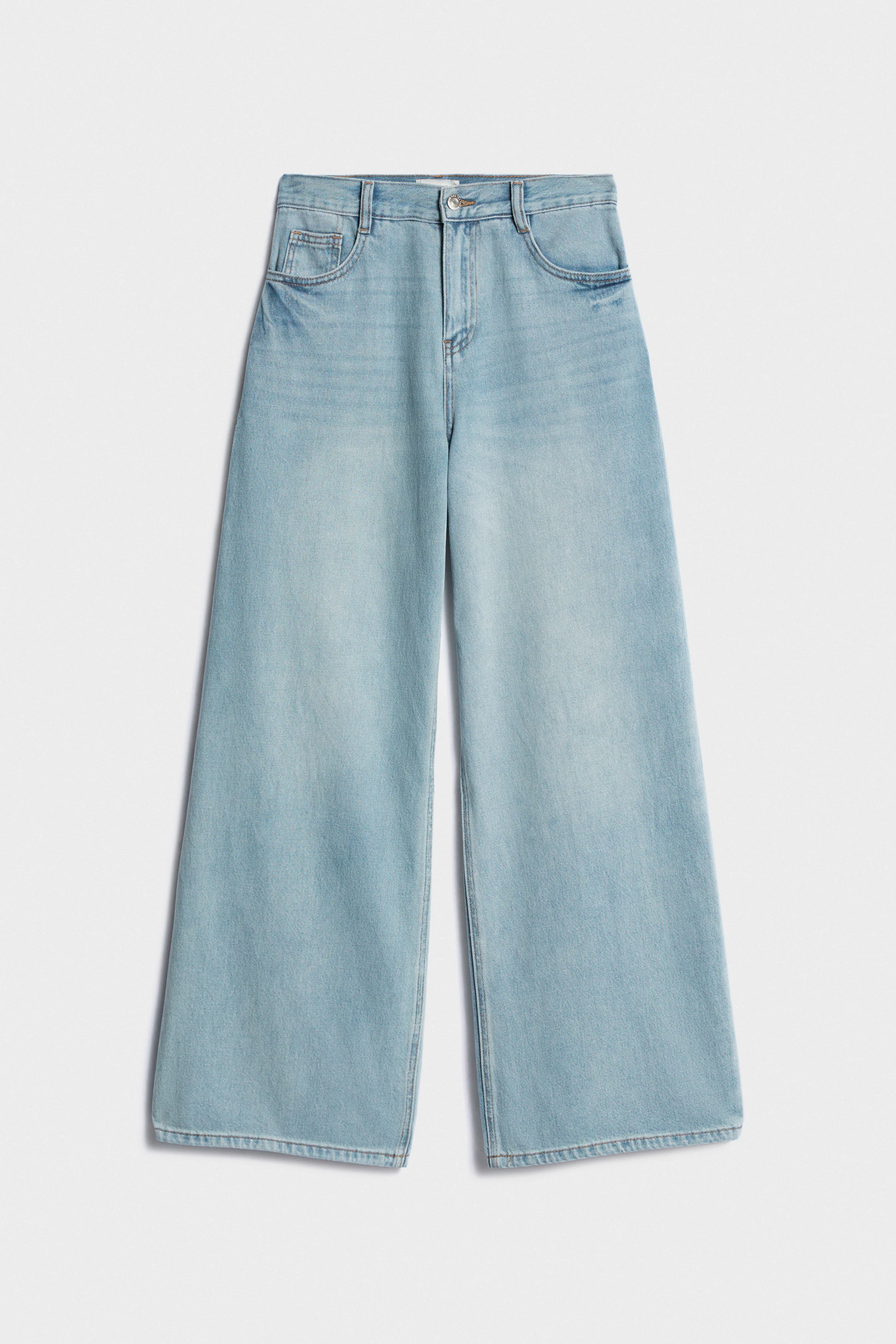COTTON-LYOCELL WIDE FIT JEANS - Image 5