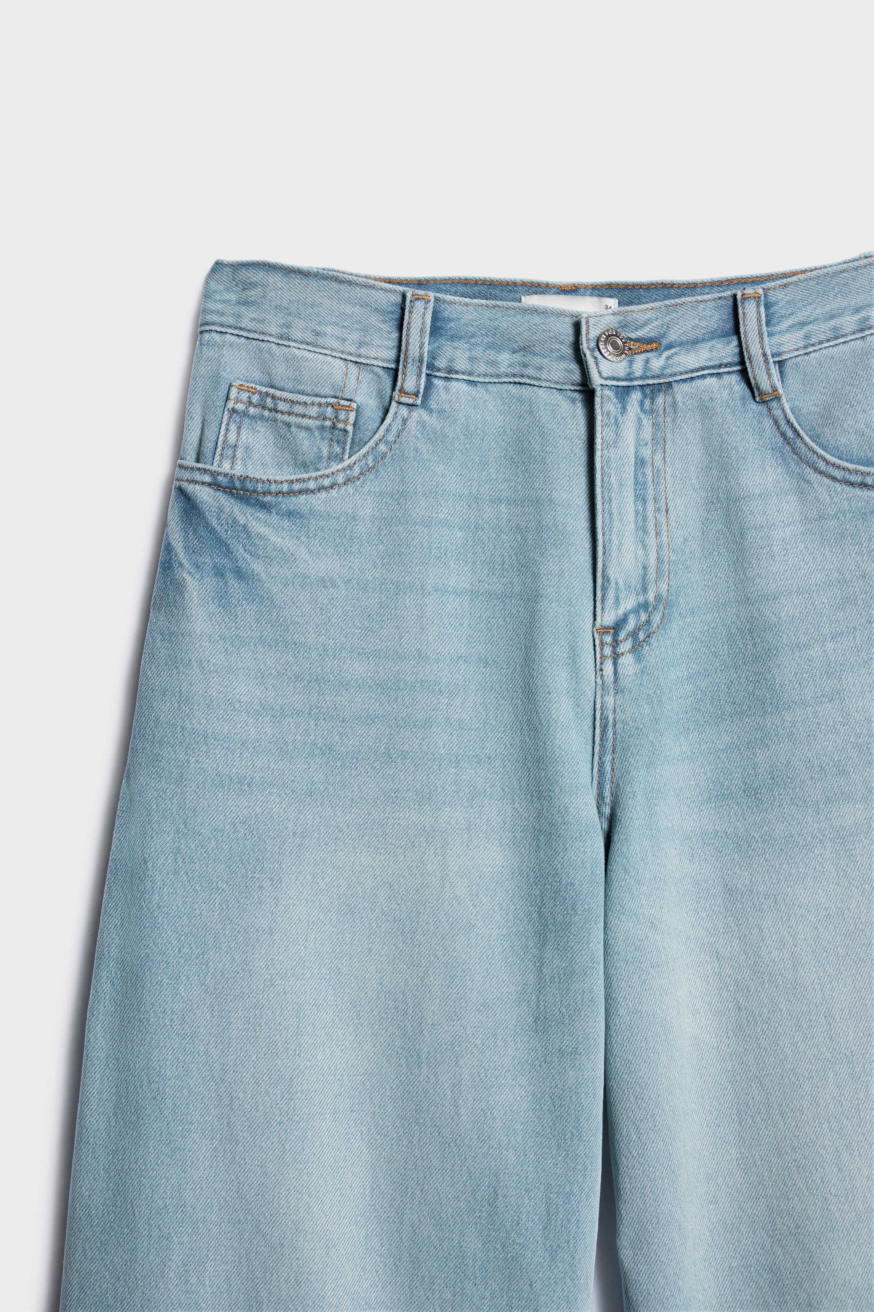COTTON-LYOCELL WIDE FIT JEANS - Image 7