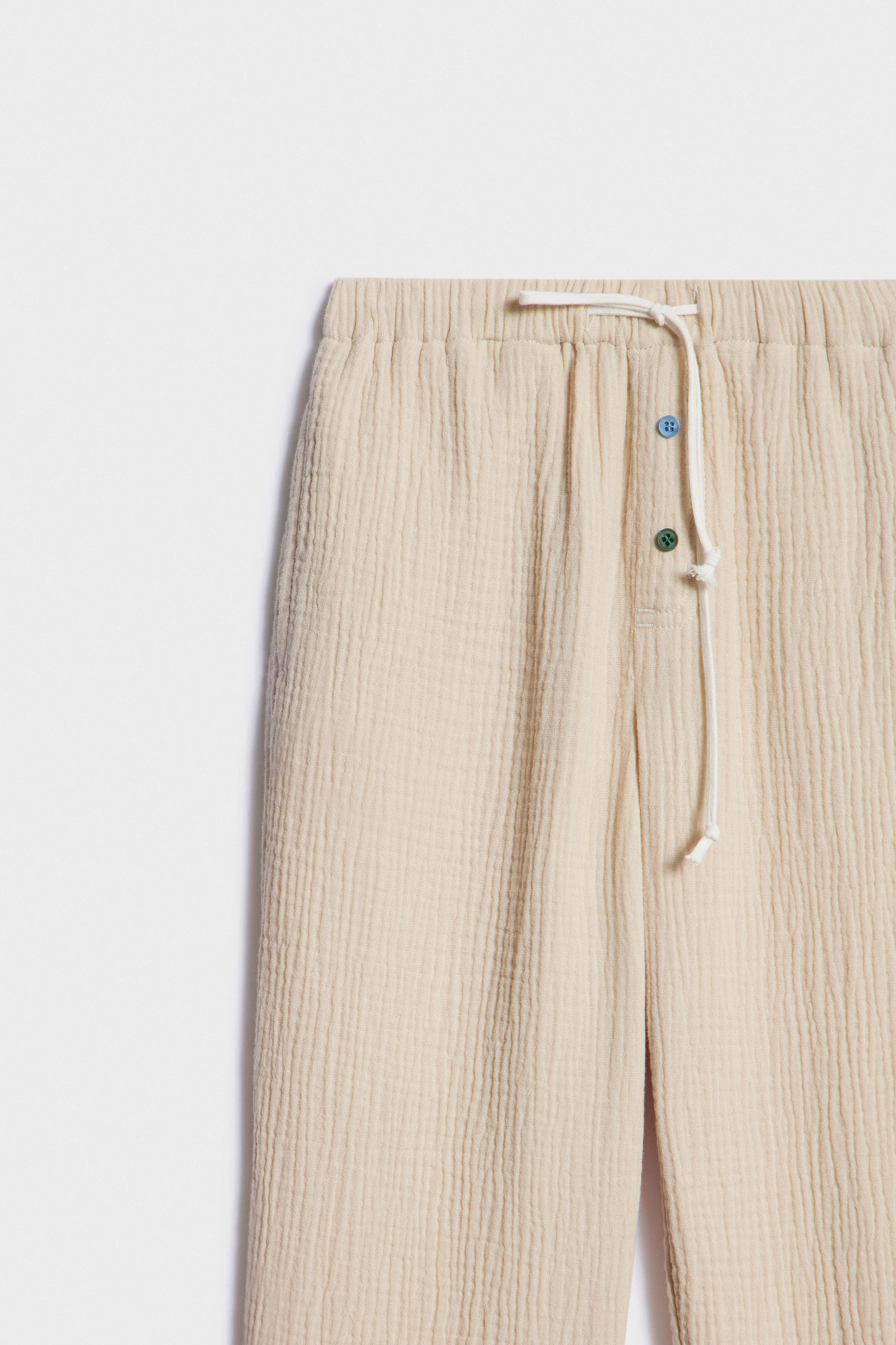 COTTON MUSLIN JOGGERS - Image 6