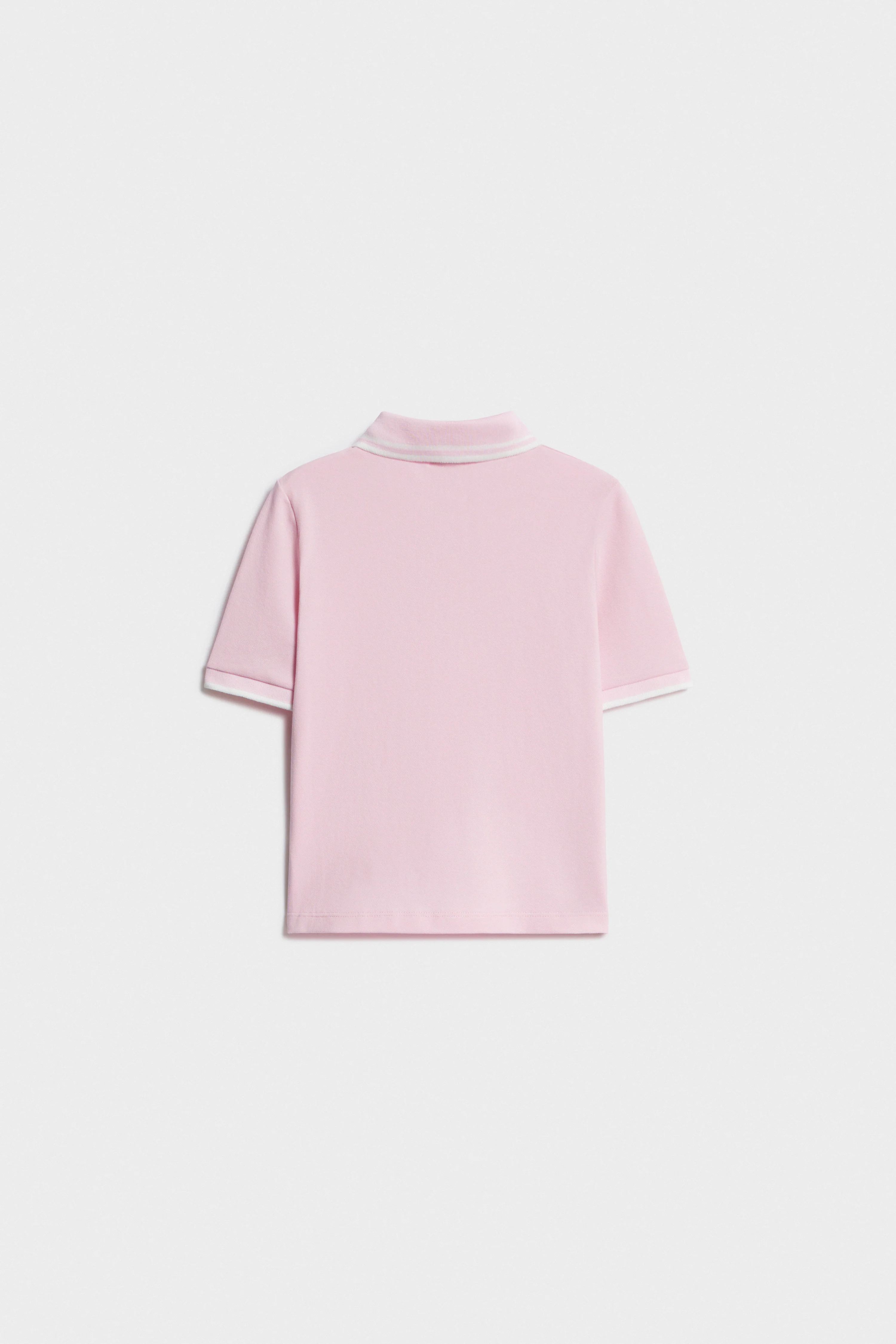 COTTON PIQUÉ POLO T-SHIRT - Image 2