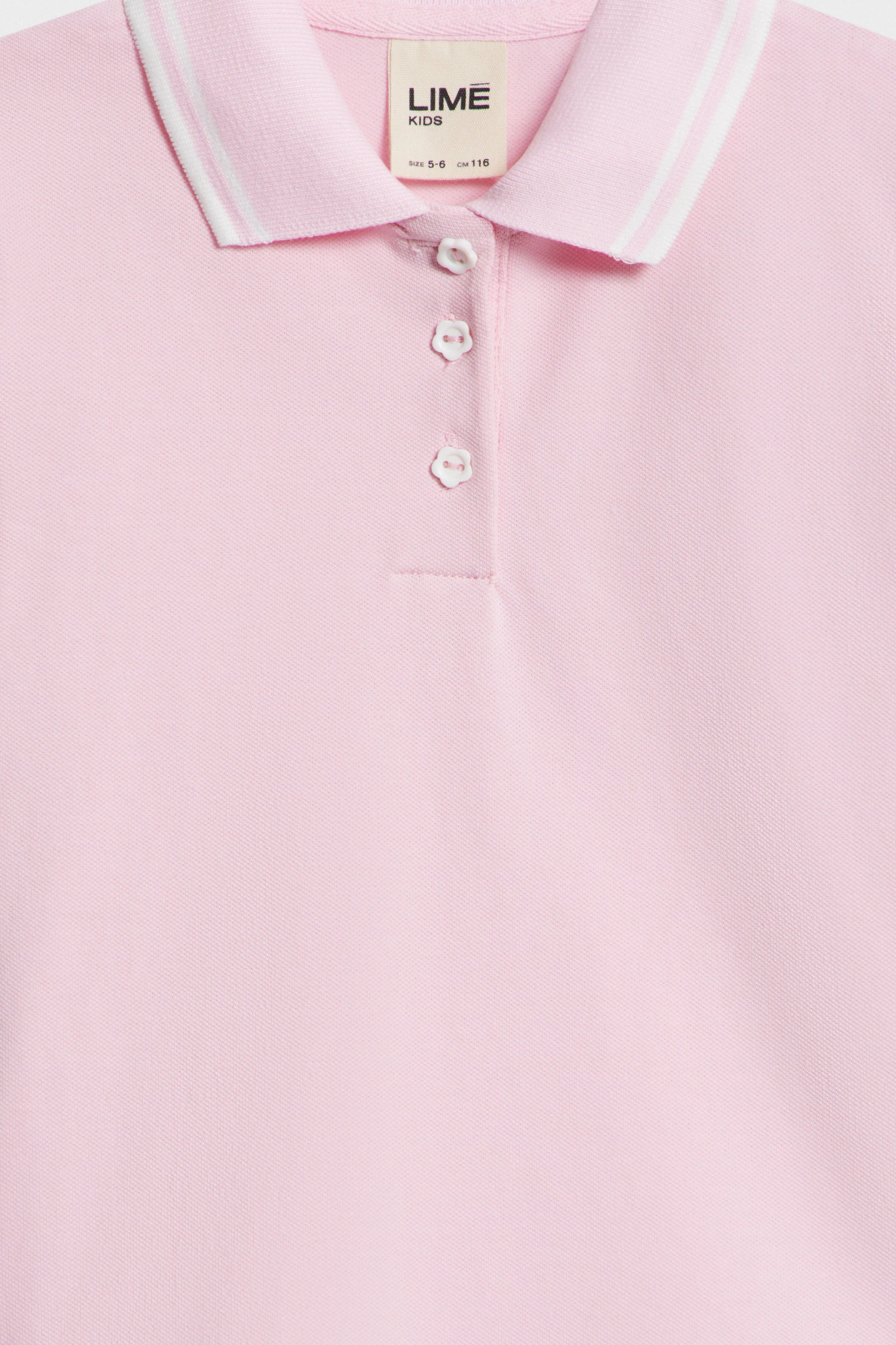 COTTON PIQUÉ POLO T-SHIRT - Image 3