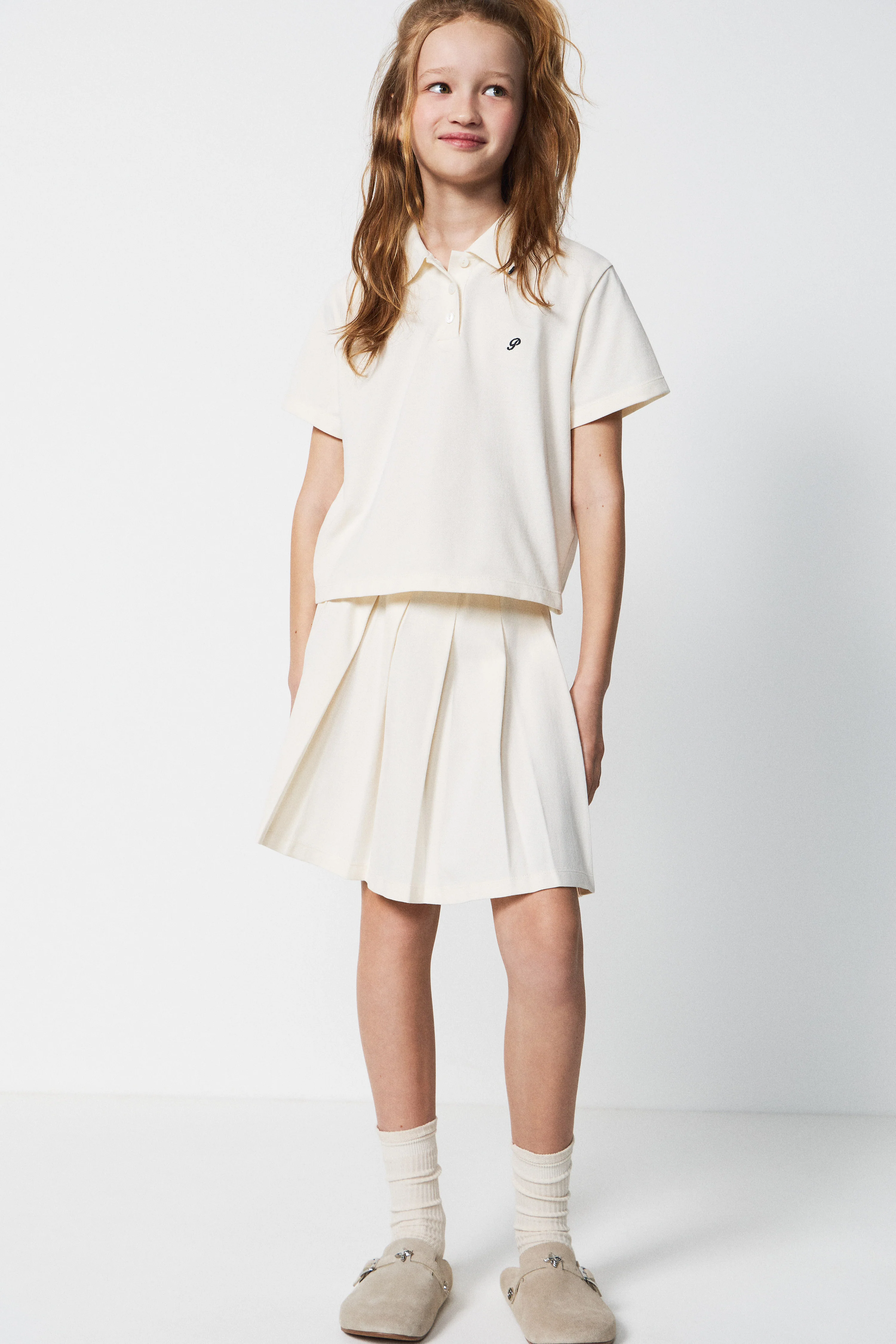 COTTON PIQUÉ POLO T-SHIRT - Image 2