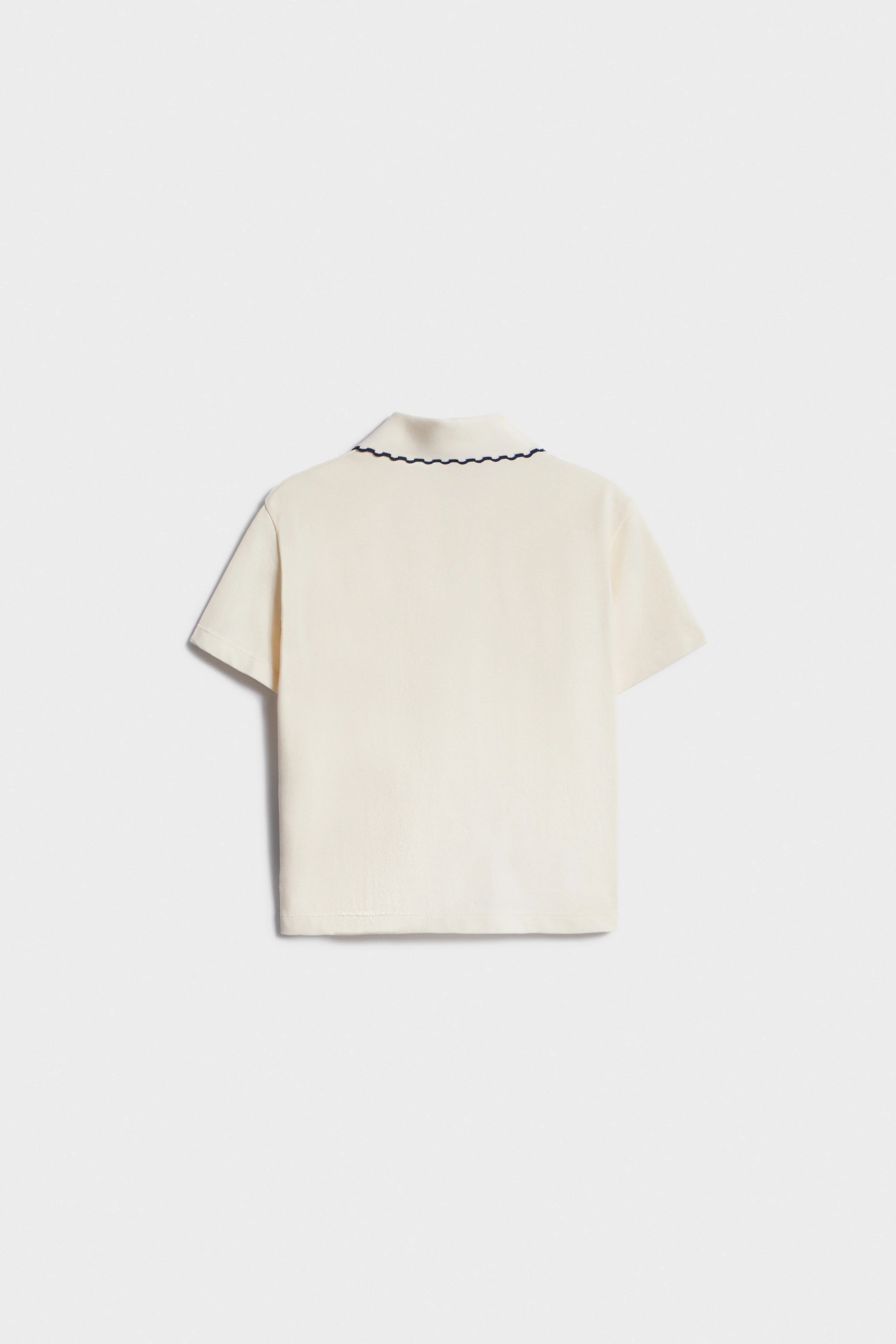 COTTON PIQUÉ POLO T-SHIRT - Image 6