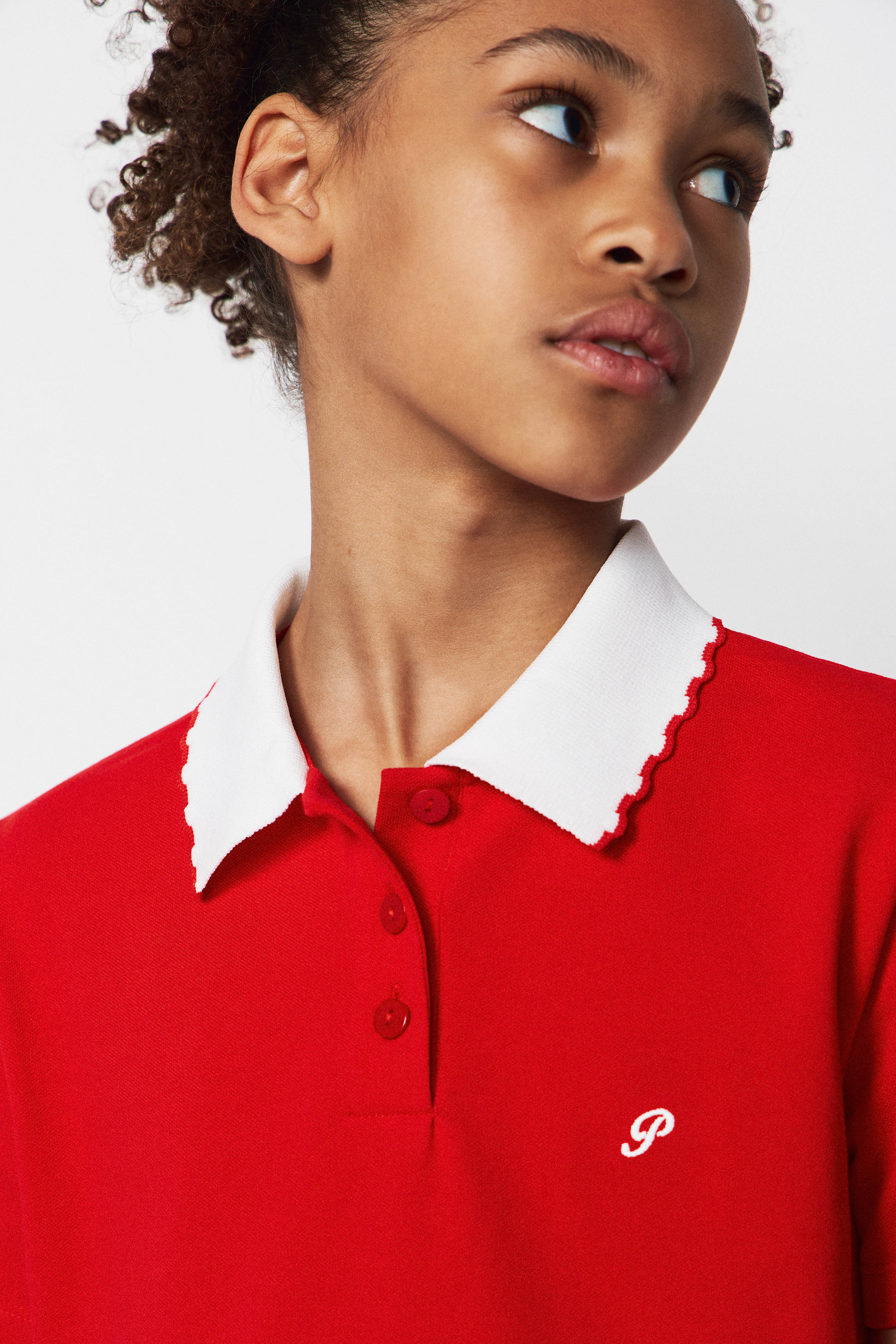 COTTON PIQUÉ POLO T-SHIRT - Image 2