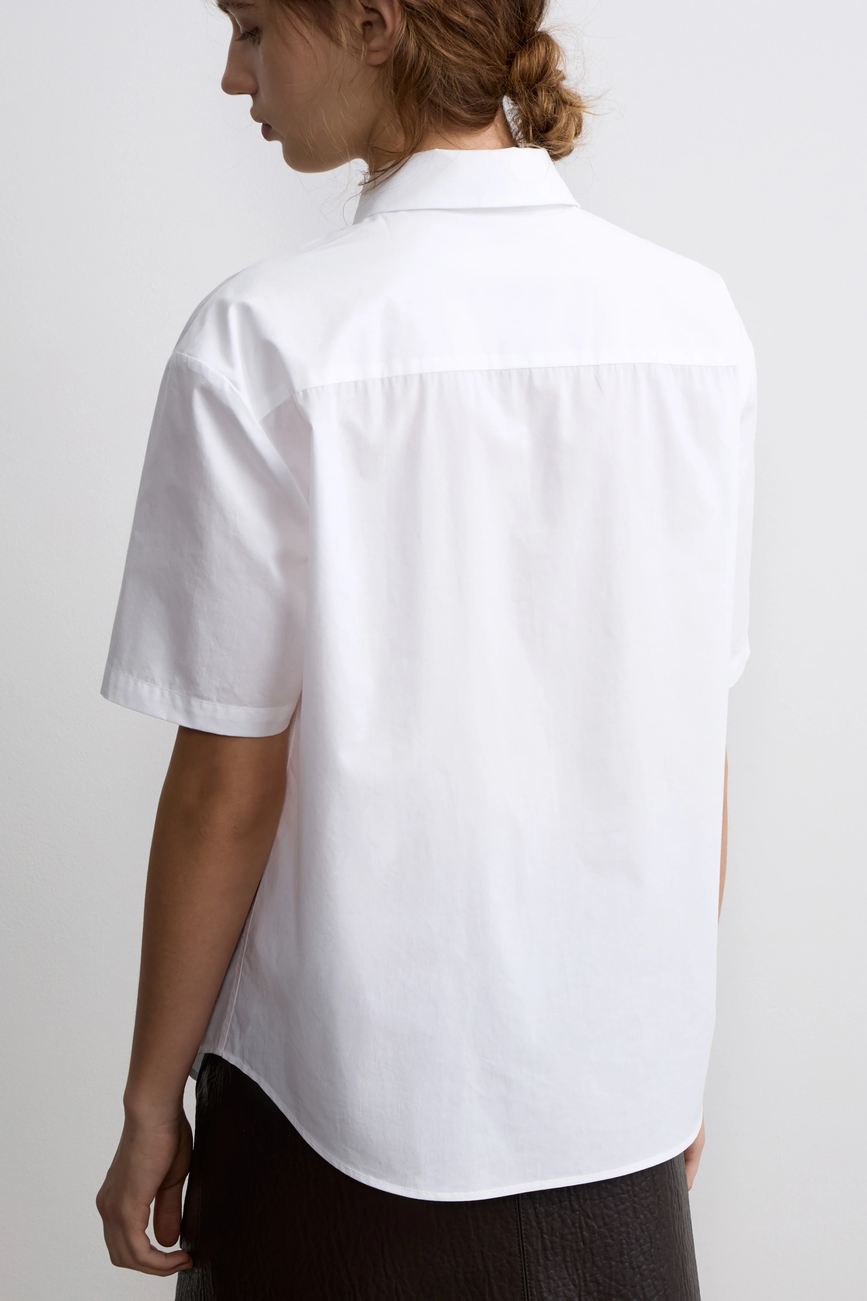 COTTON POCKET-DETAIL SHIRT - Image 3