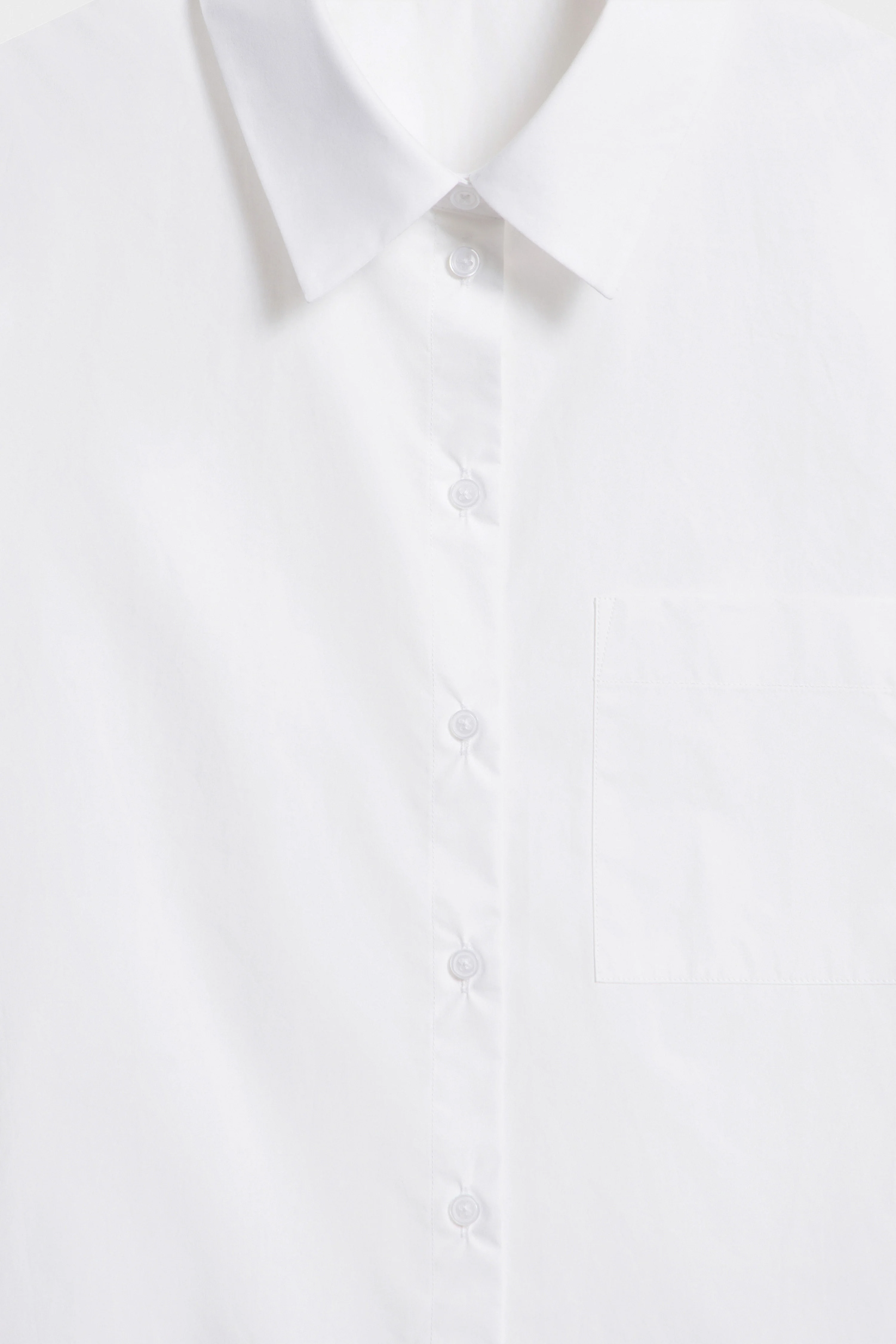 COTTON POCKET-DETAIL SHIRT - Image 7