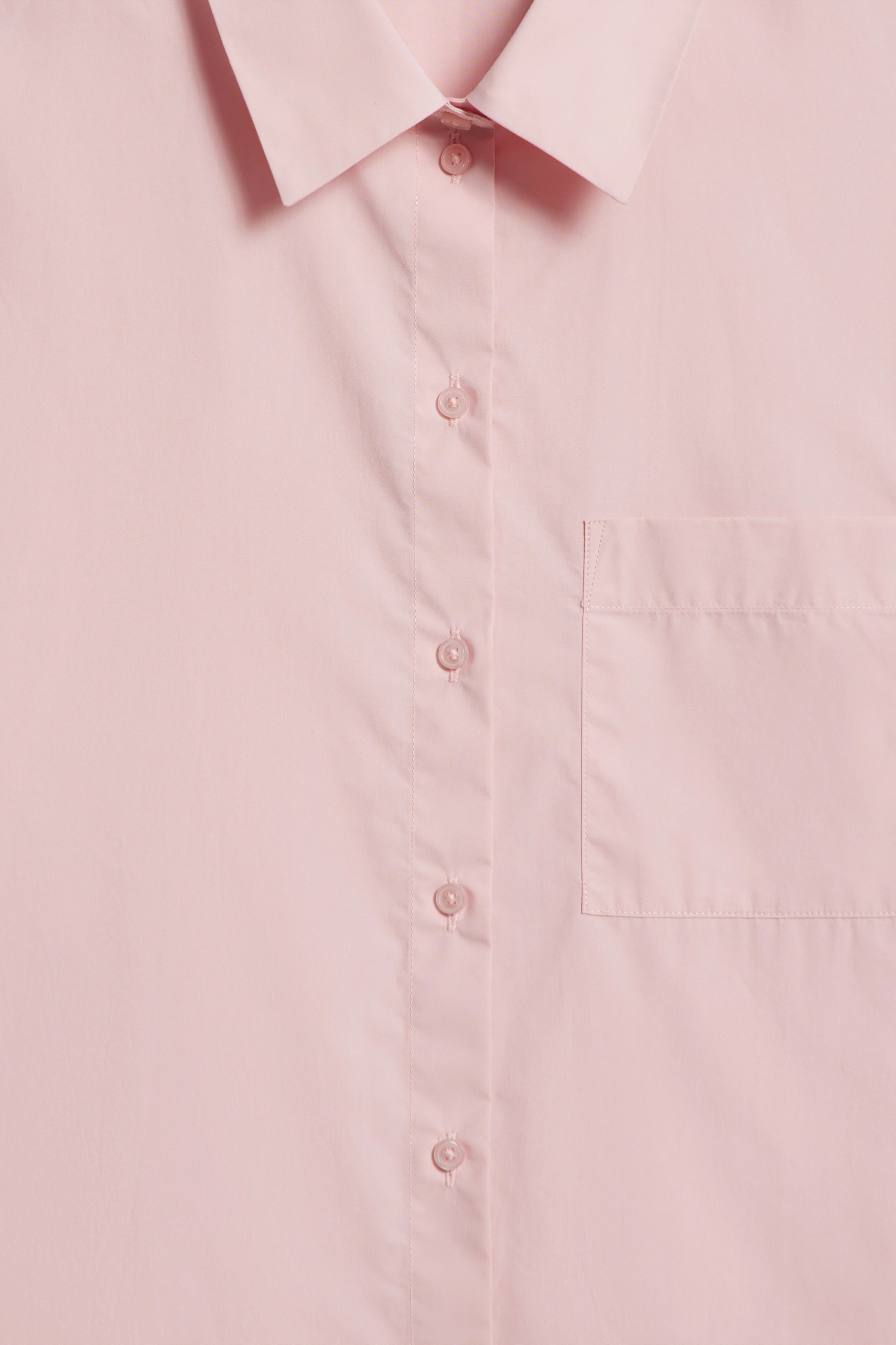 COTTON POCKET-DETAIL SHIRT - Image 6