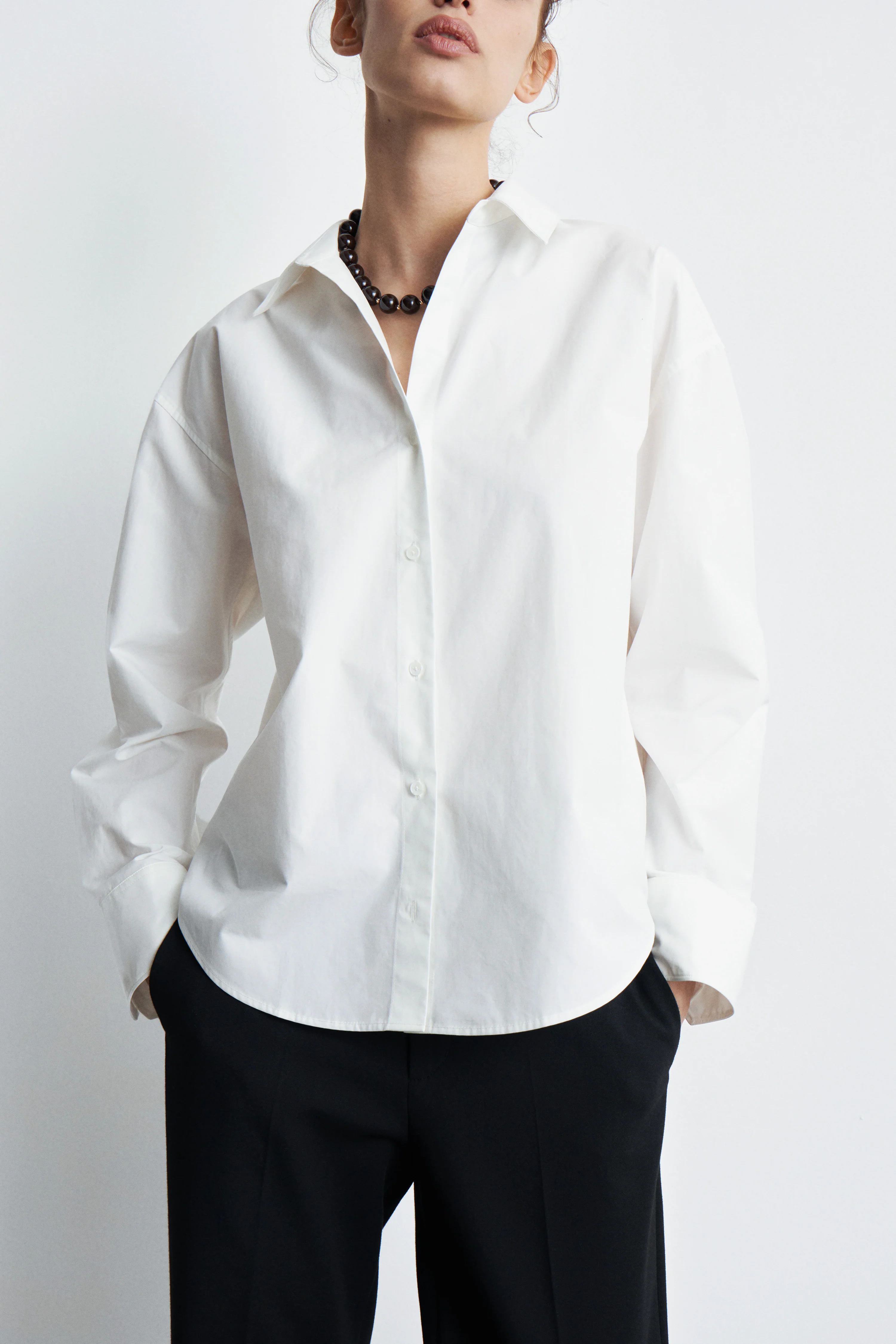 COTTON POPLINE SHIRT
