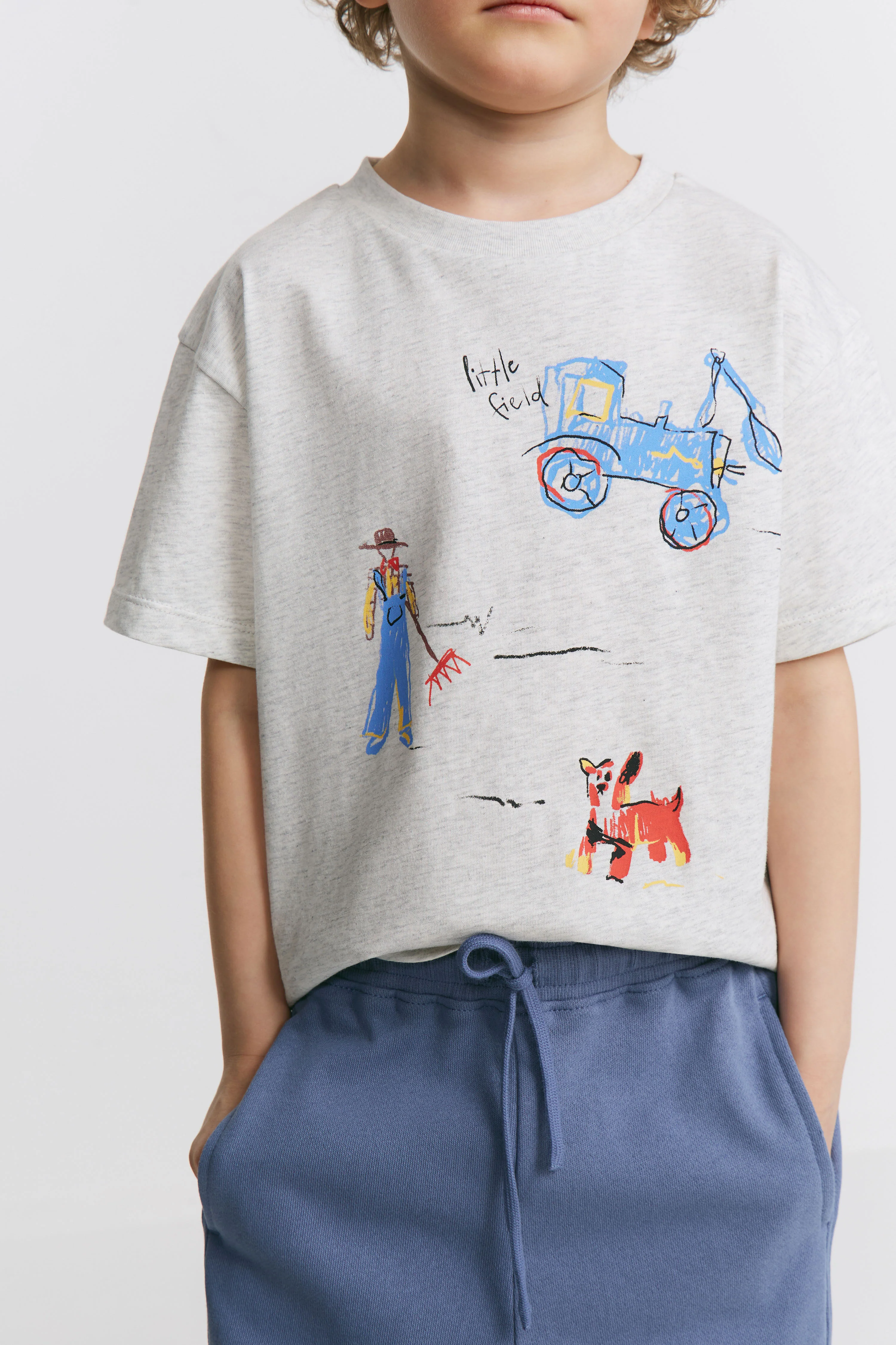 COTTON PRINT-MOTIF T-SHIRT - Image 2
