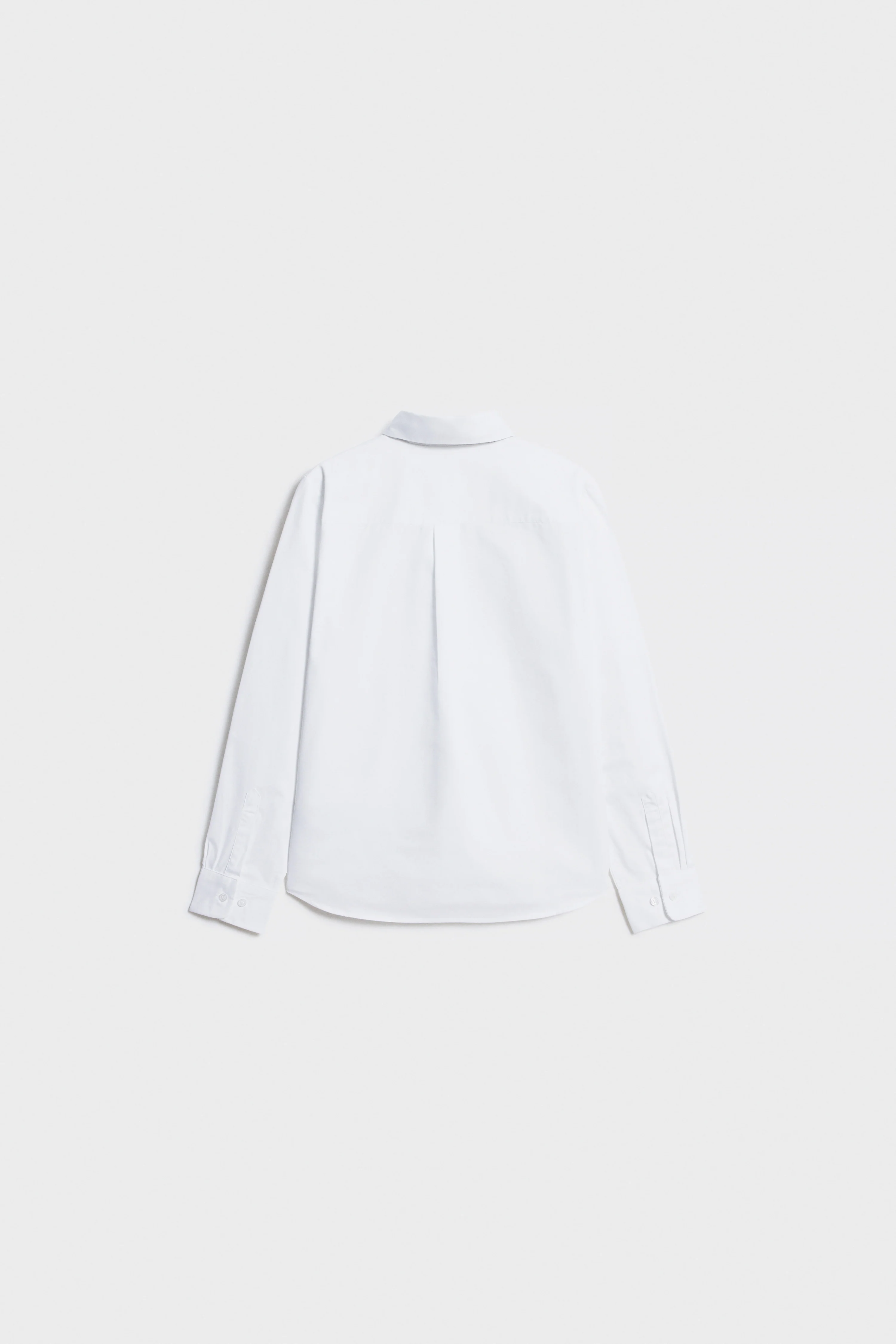 TIE-DETAIL COTTON SHIRT - Image 2