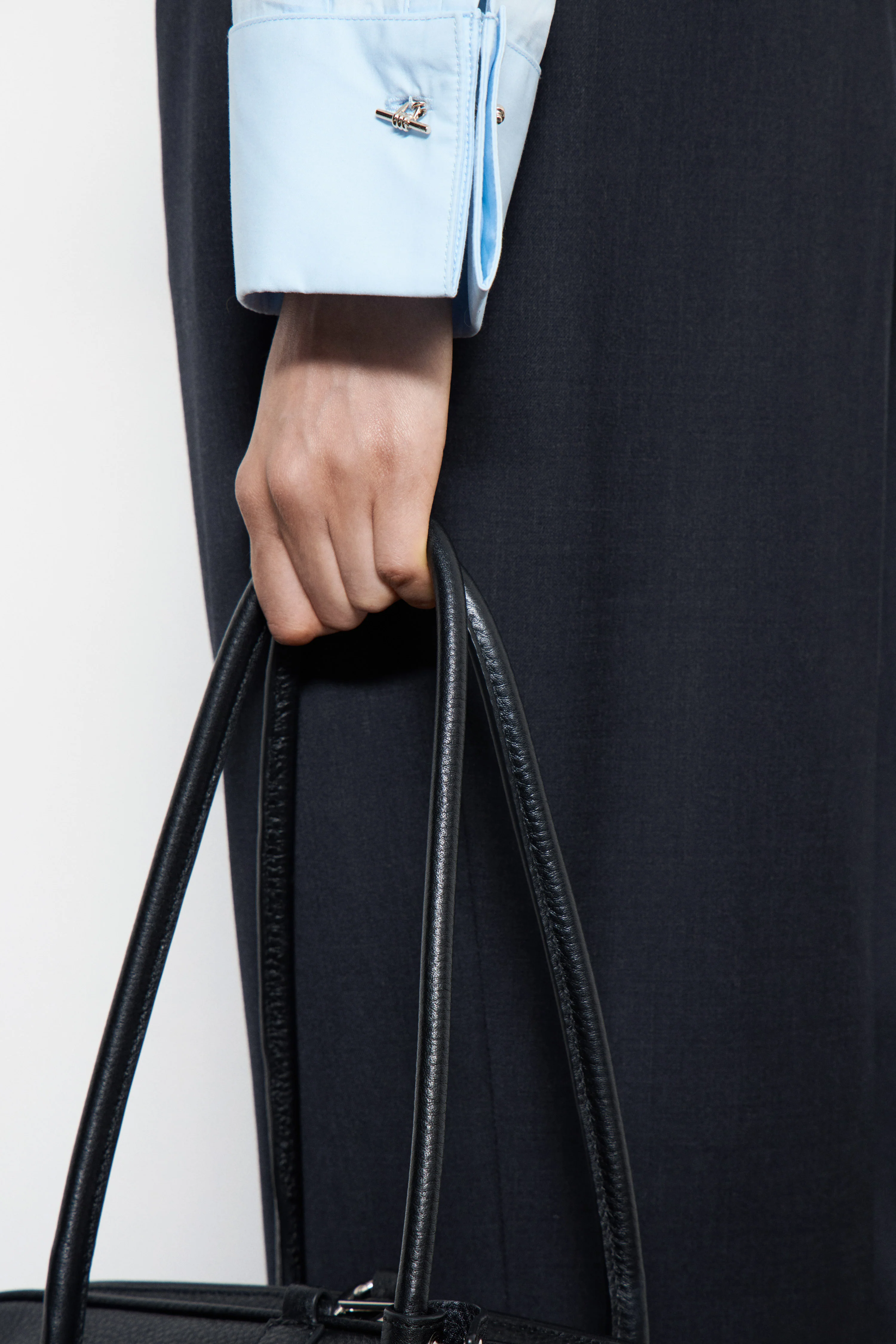 COTTON SHIRT WITH CUFFLINKS - Image 3