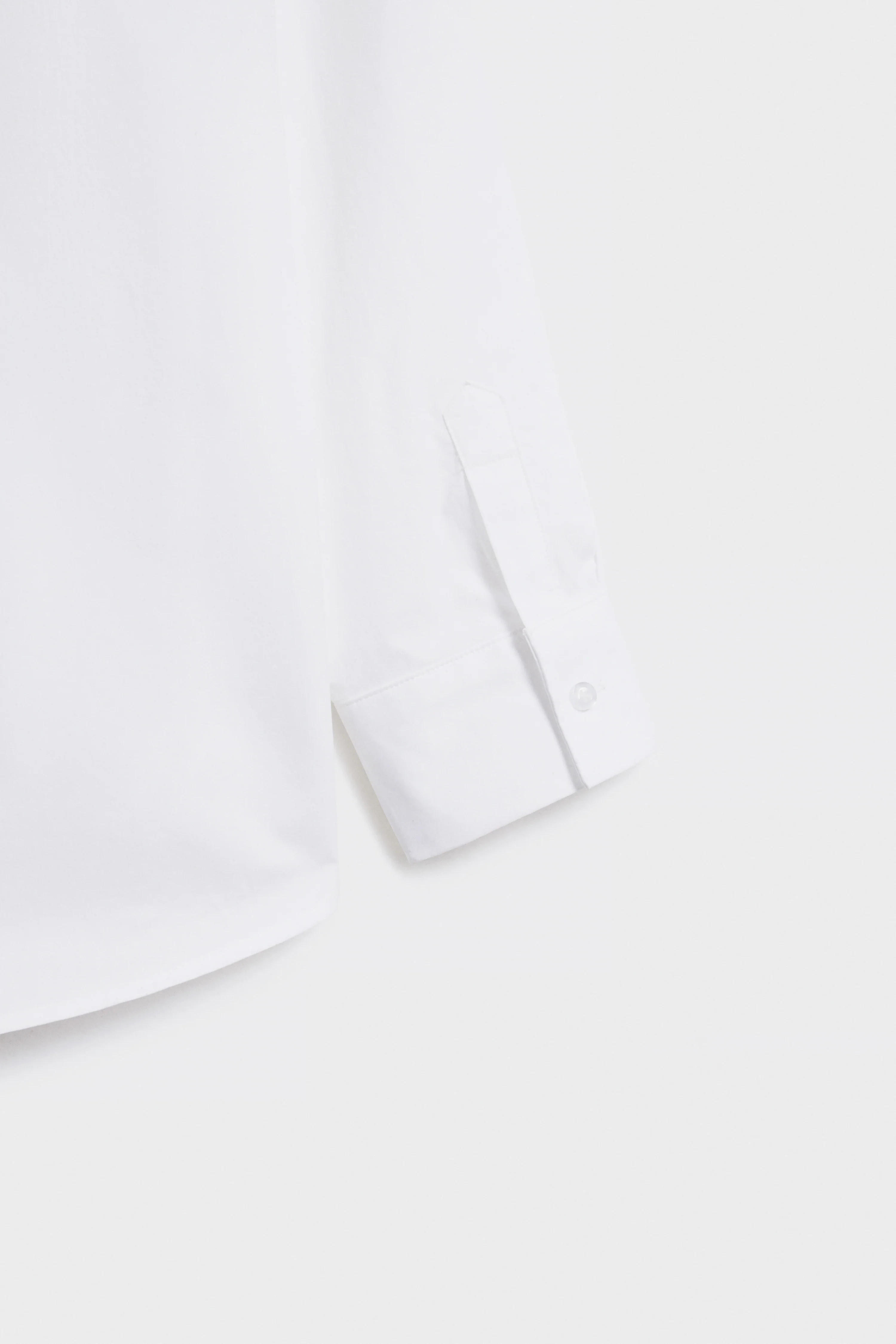 COTTON SHIRT WITH TIE - Image 4