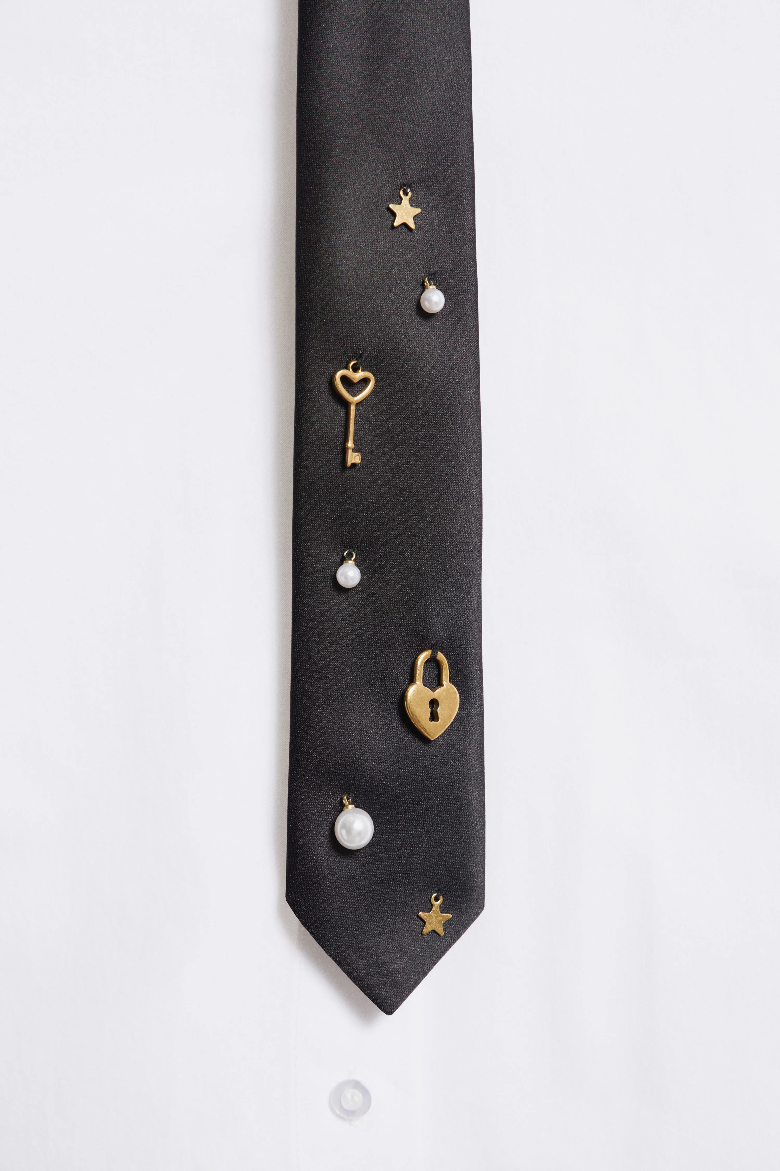 COTTON SHIRT WITH TIE - Image 5