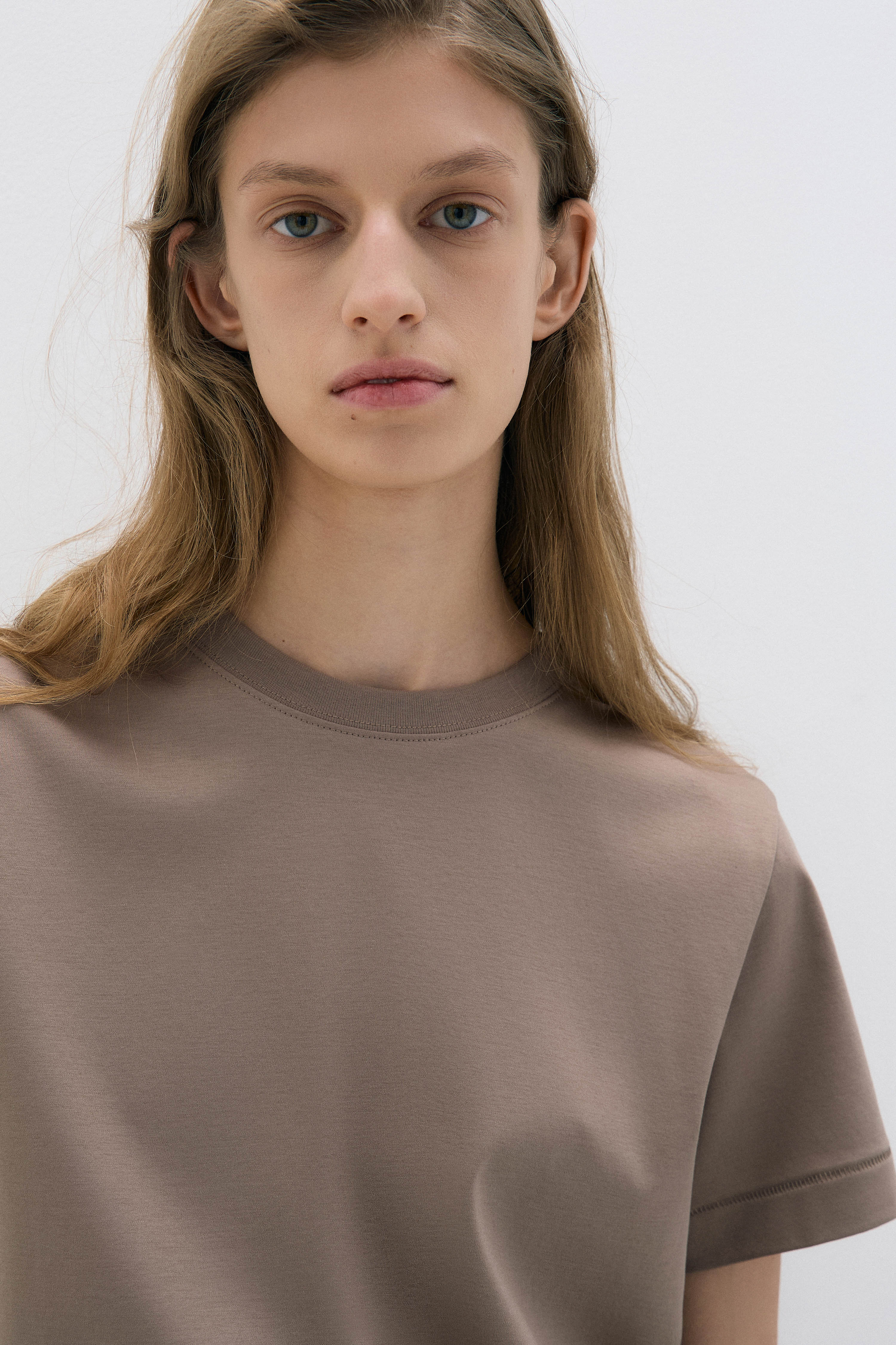 COTTON-SILK T-SHIRT - Image 2