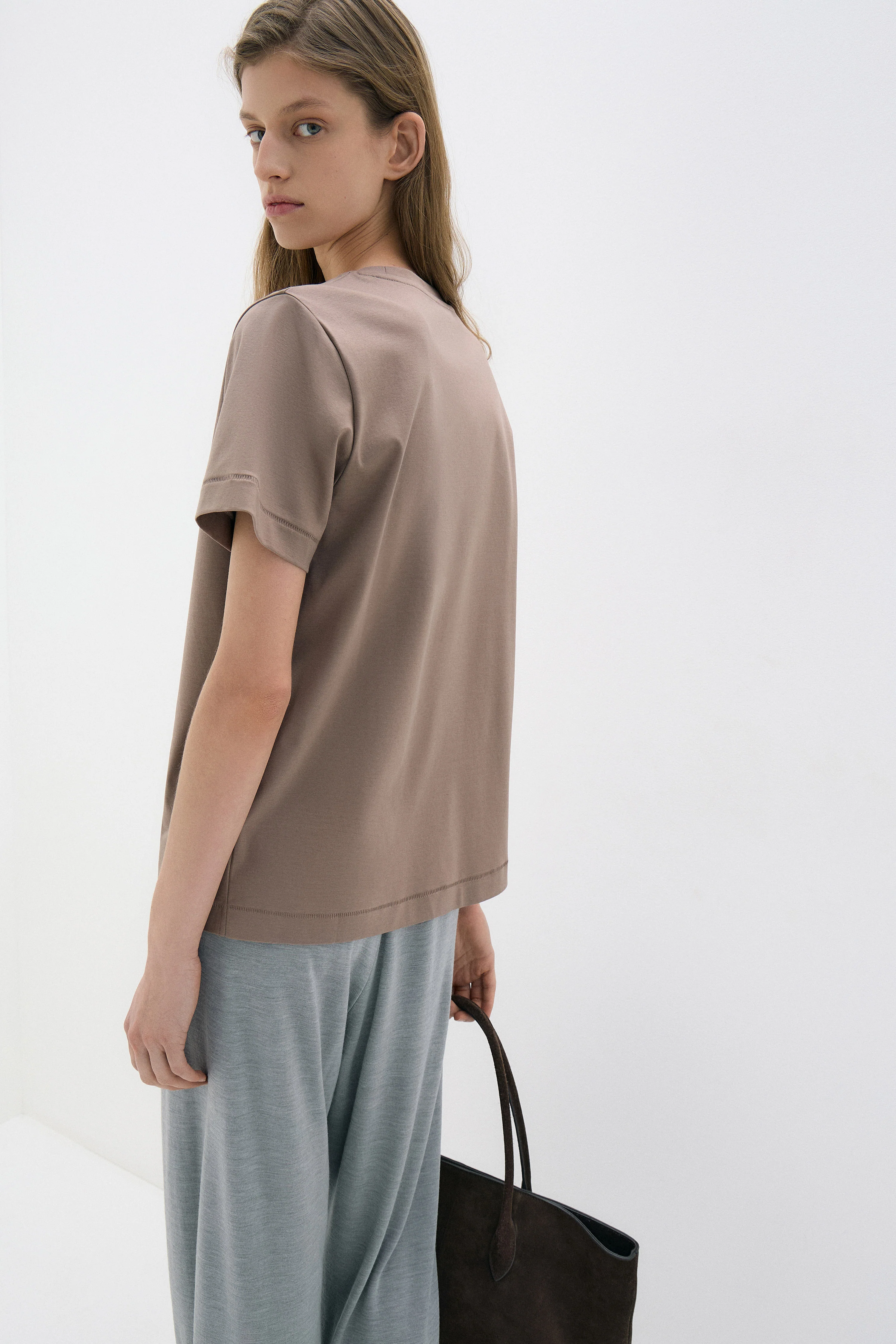 COTTON-SILK T-SHIRT - Image 4