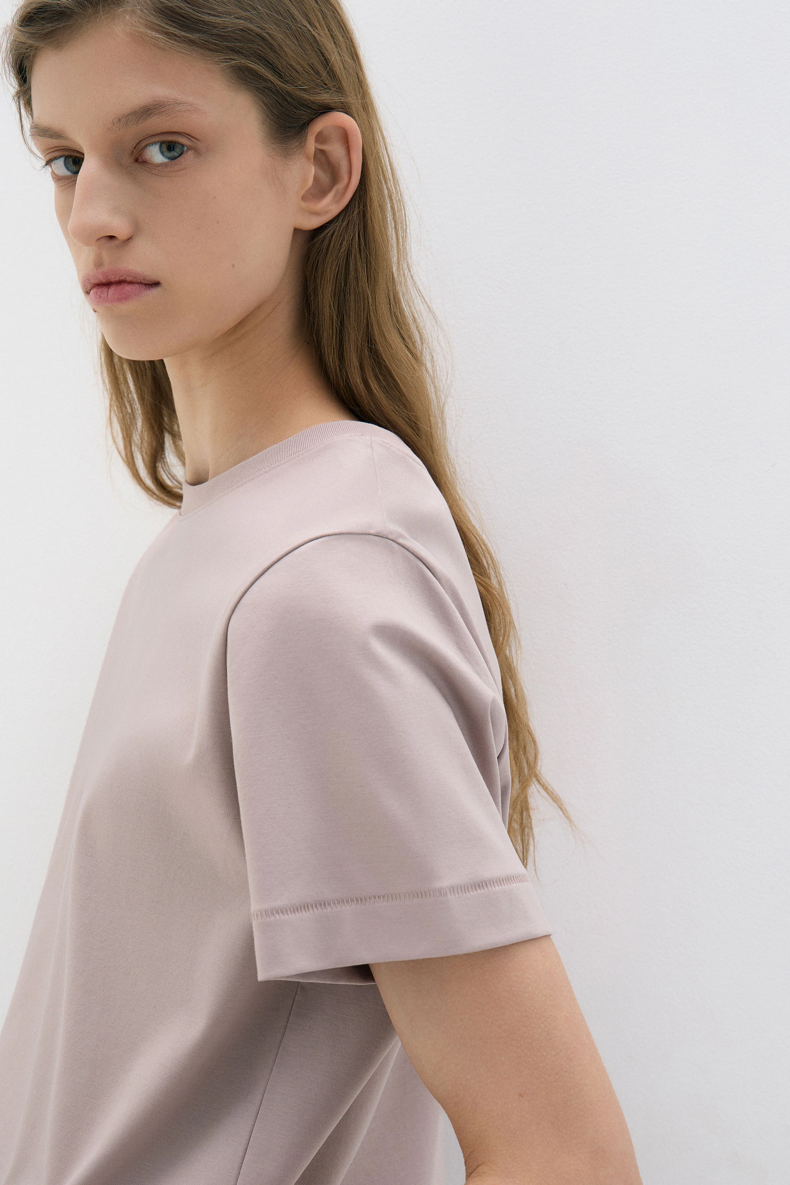 COTTON-SILK T-SHIRT - Image 3