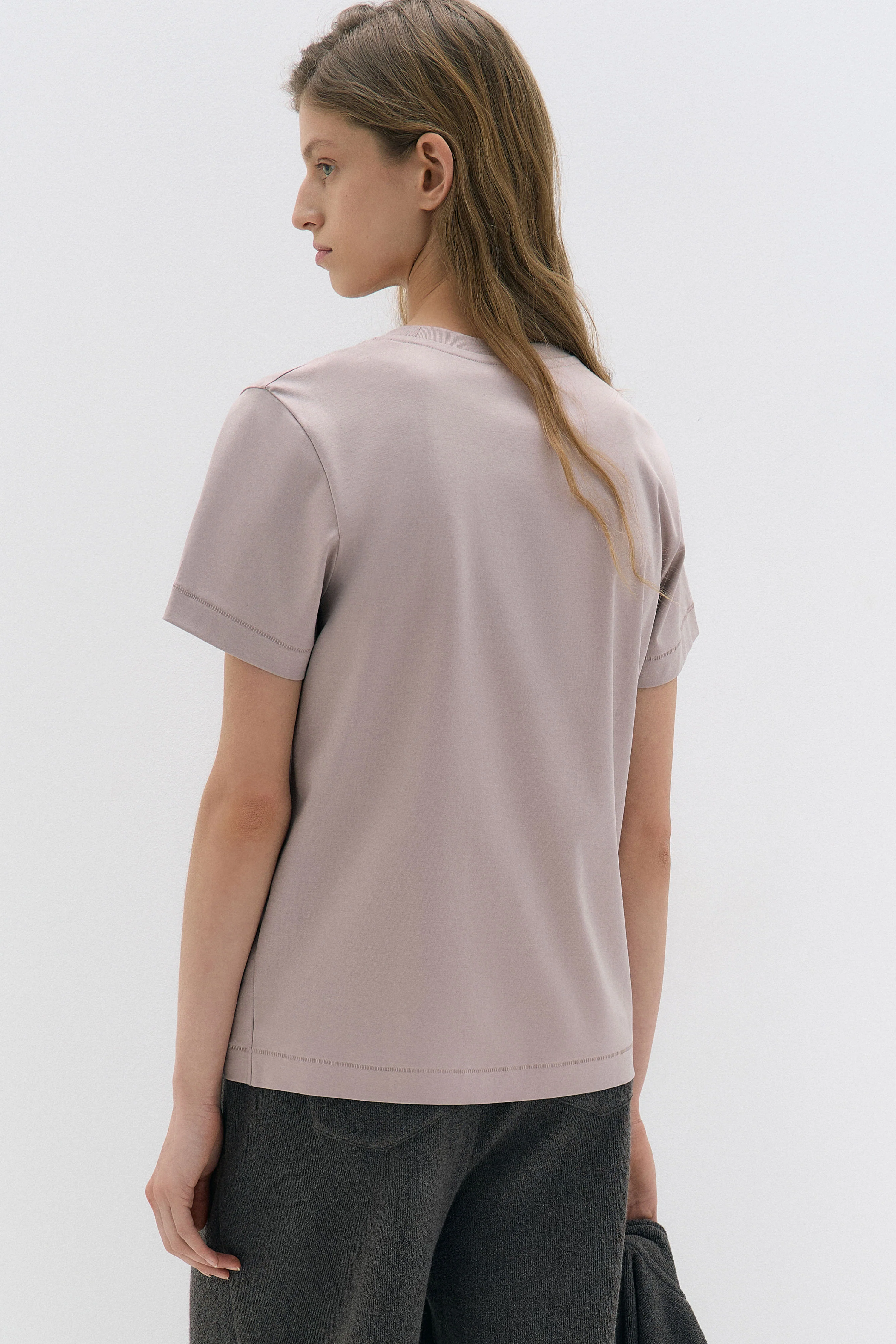 COTTON-SILK T-SHIRT - Image 4